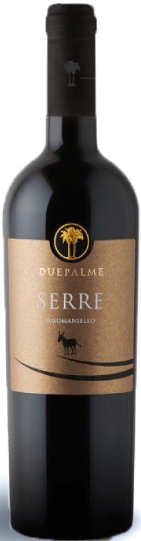 Due Palme Red/Blue Serre Susumaniello 75Cl - Pack Of 6