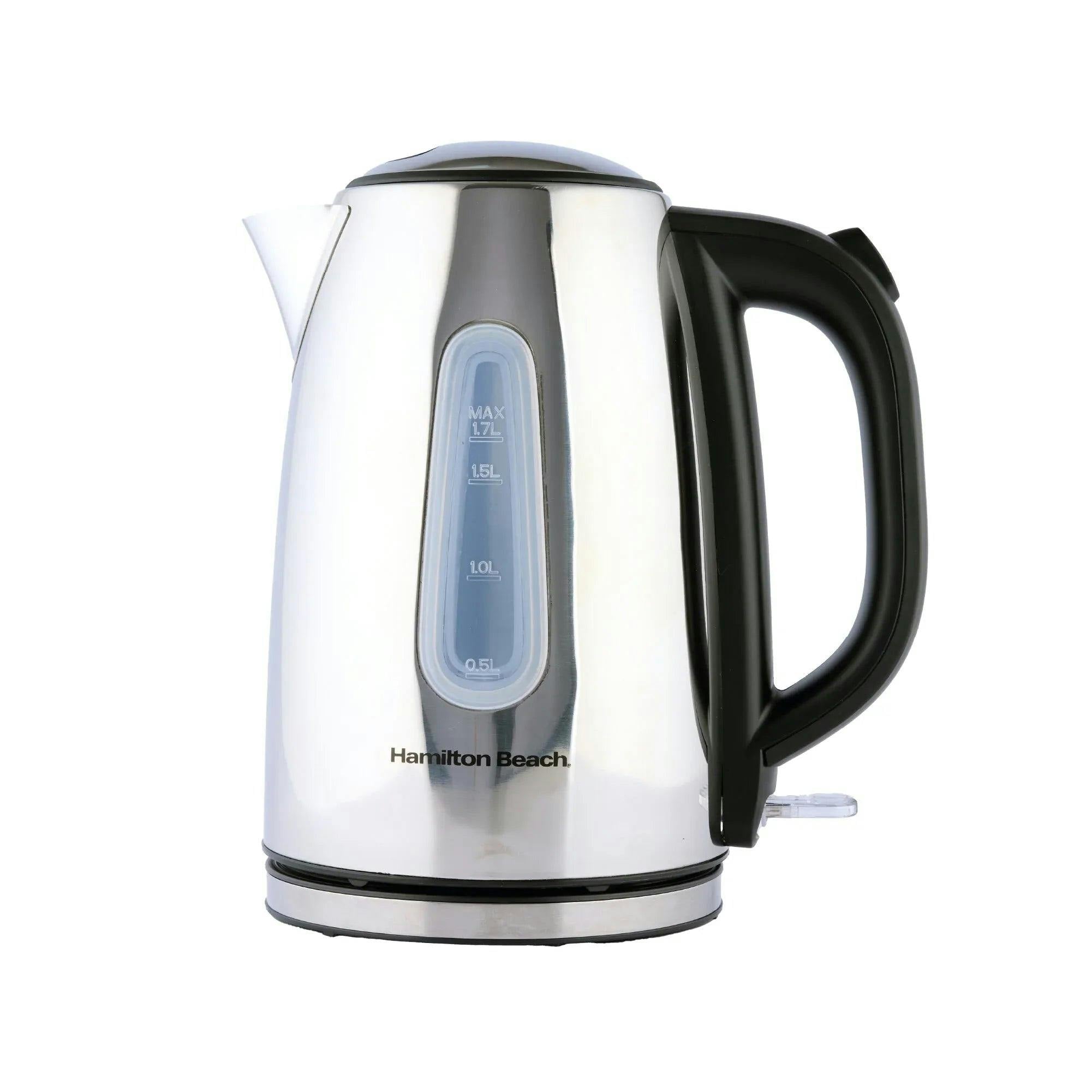 B&Q - Rise 1.7L Polished Stainless Steel Kettle - Image 3