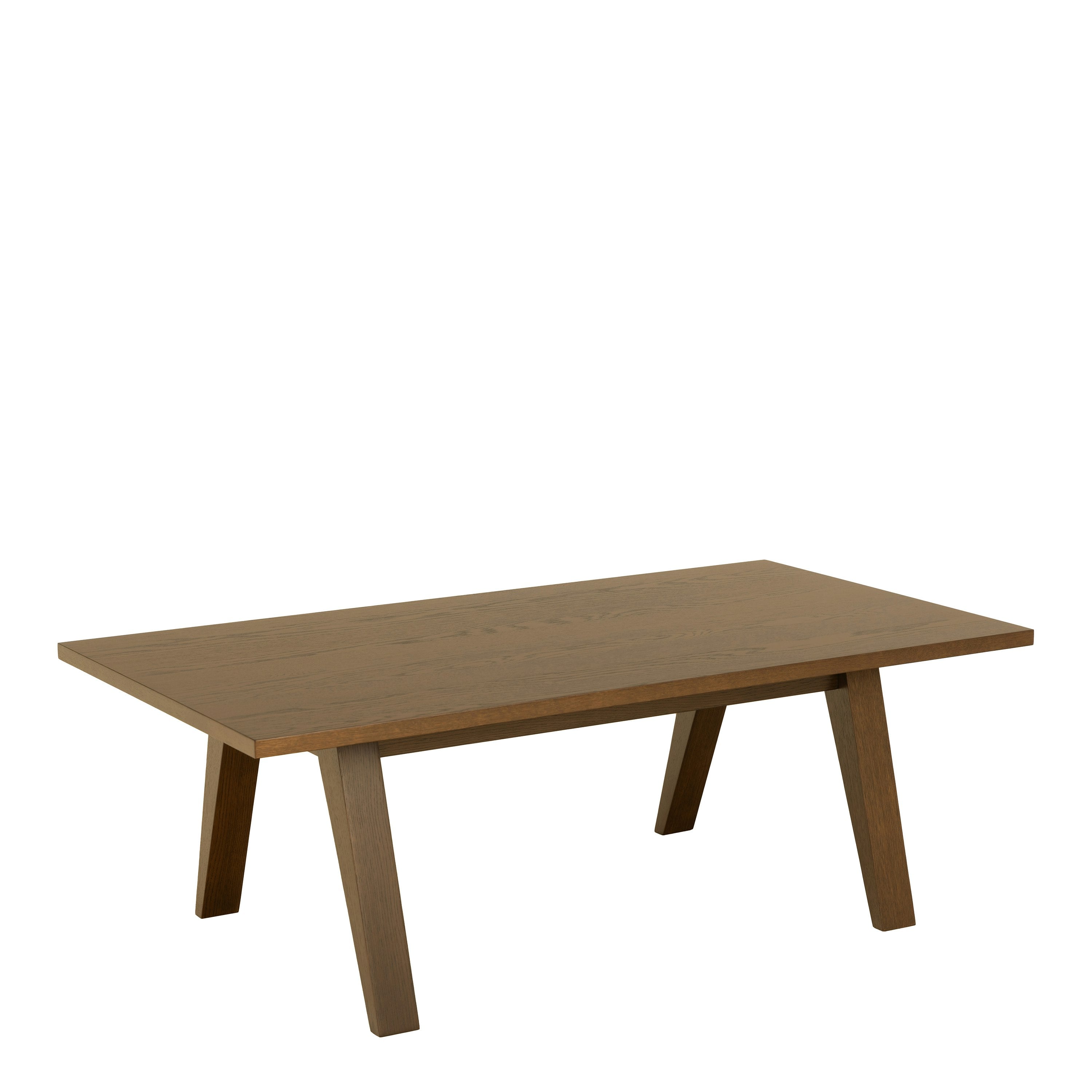 Furniture To Go Brown A-Line Coffee Table In Smoked Oak - 1 - Smoked Oak