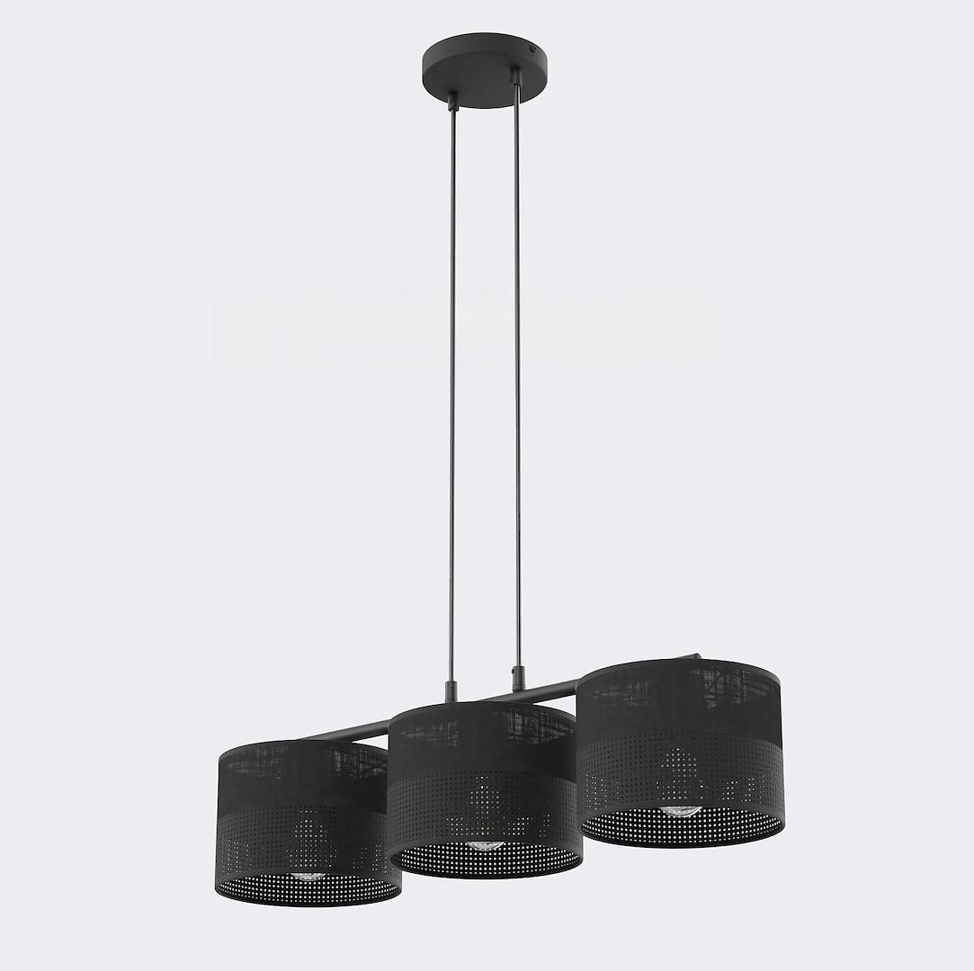 Emibig Black Karbon Pendant Lamp 3 X E27