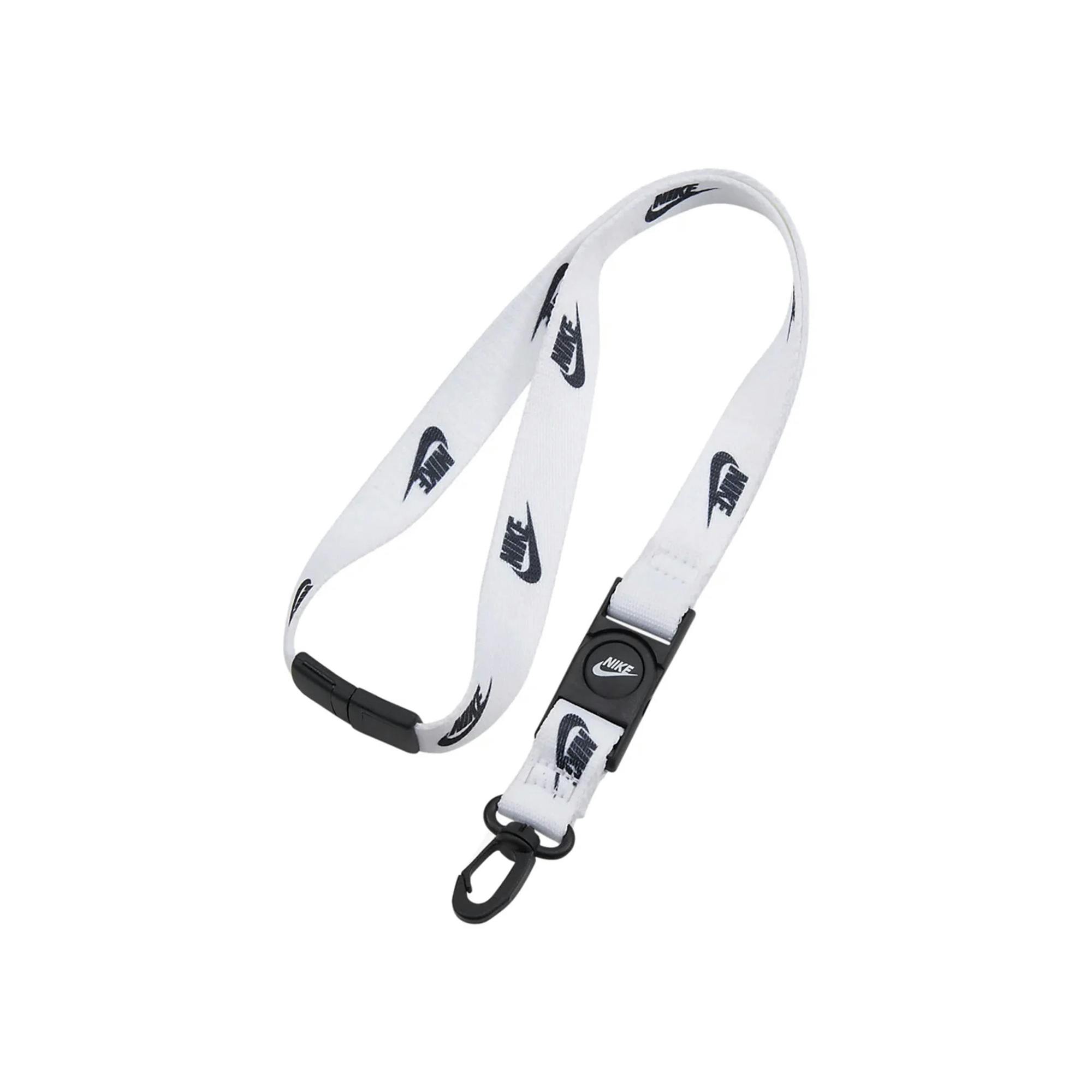 Nike White Club 2024 Logo Lanyard - One Size