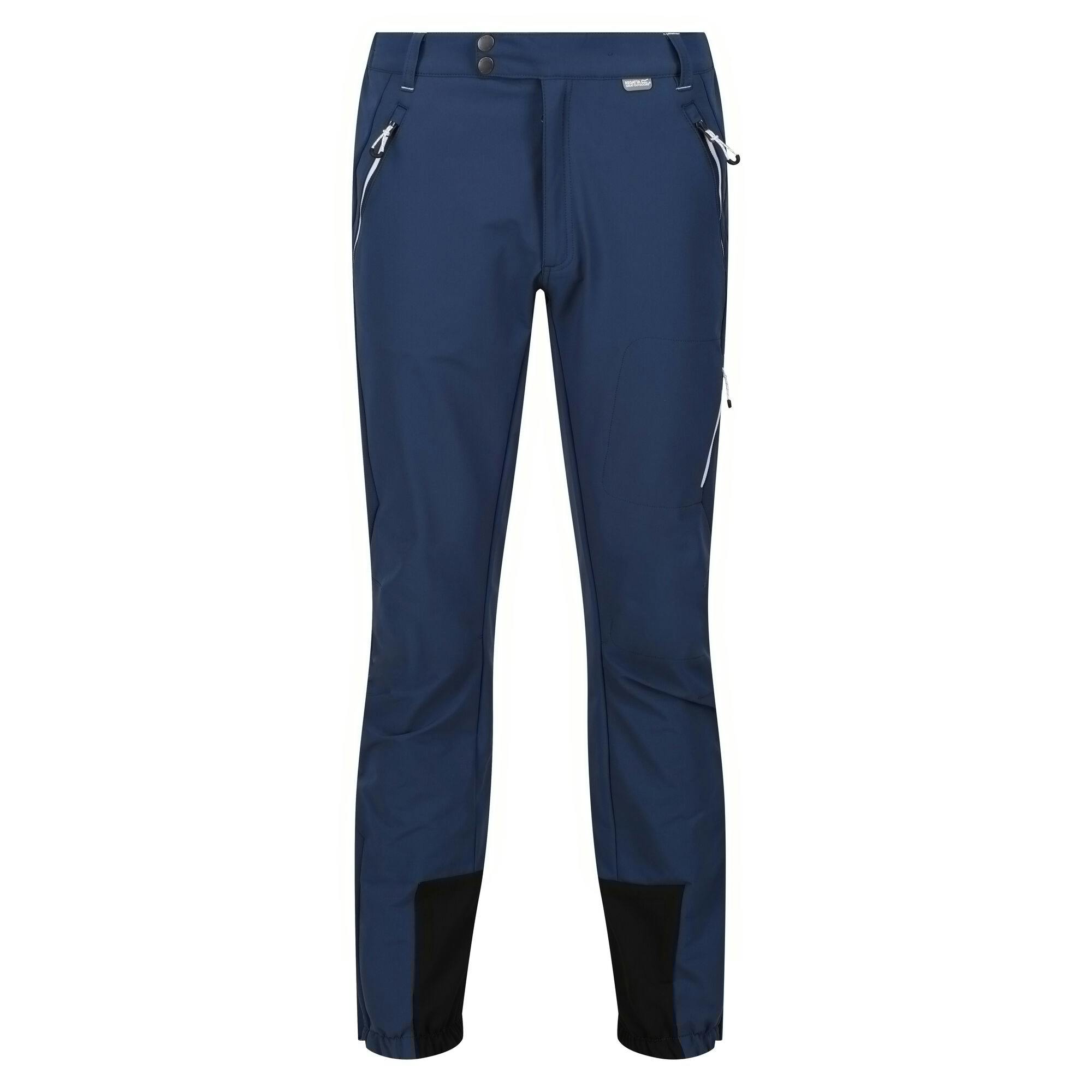 Regatta Men's Blue Mountain Walking Trousers - Admiral - 42R - Admiral - 100% Polyester