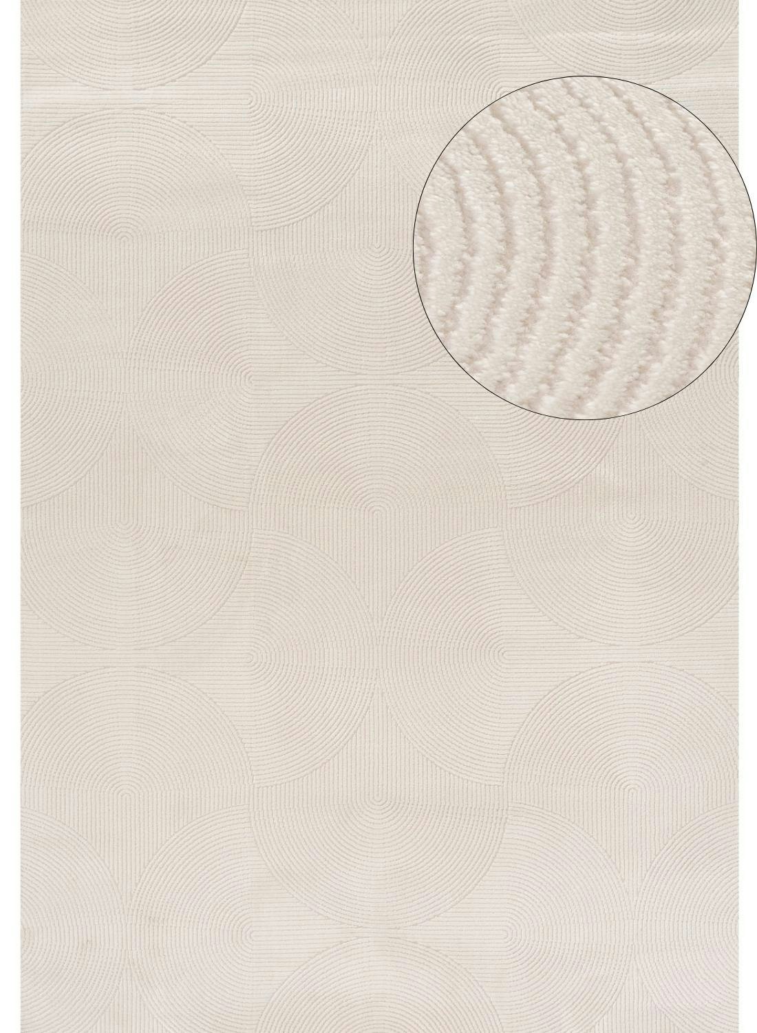 The Rugs Cream Carmel Geometric Rug | 6070 - 160X230 Cm