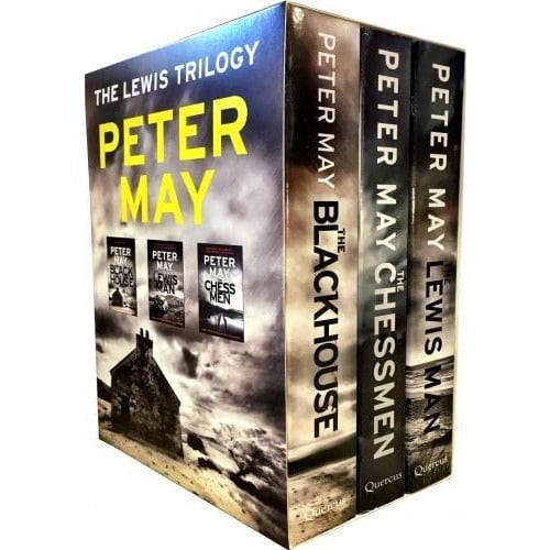 Quercus Black Peter May Lewis Trilogy Collection Books Box Set Size 3