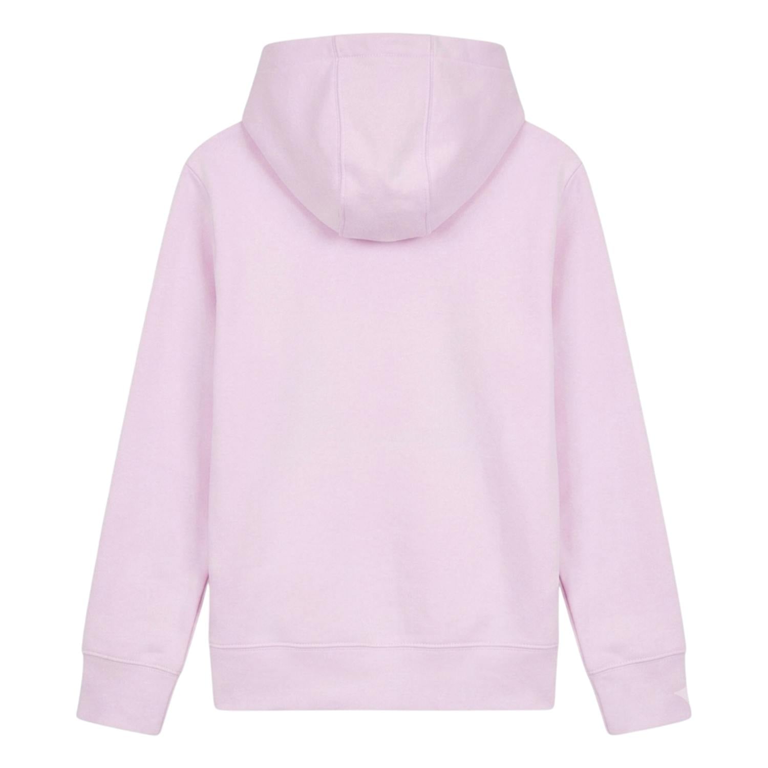 Nike Pink Kids Air Jordan 23 Hoodie - 13 Years - 60% Cotton/40% Polyester