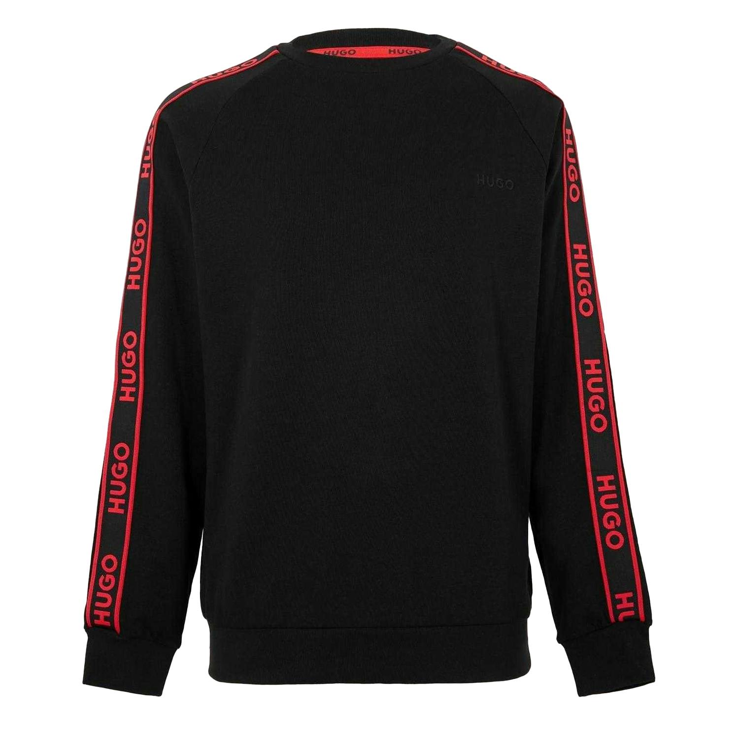 Hugo Men's Black Liam Sweatshirt - Xl - 100% Cotton