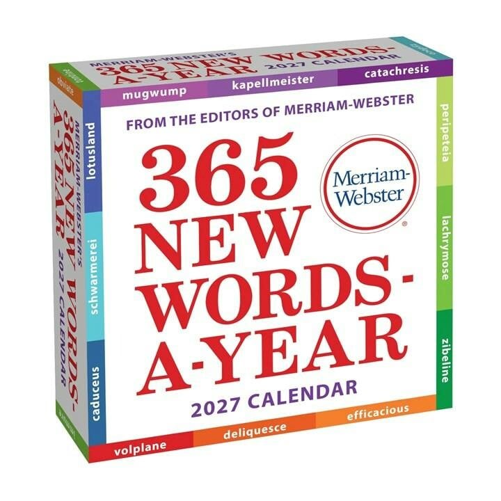 Rackhams 365 New Words A Year Desk Calendar 2027, Desk Calendars, Day To View, History & Literature, Gift - Image 7