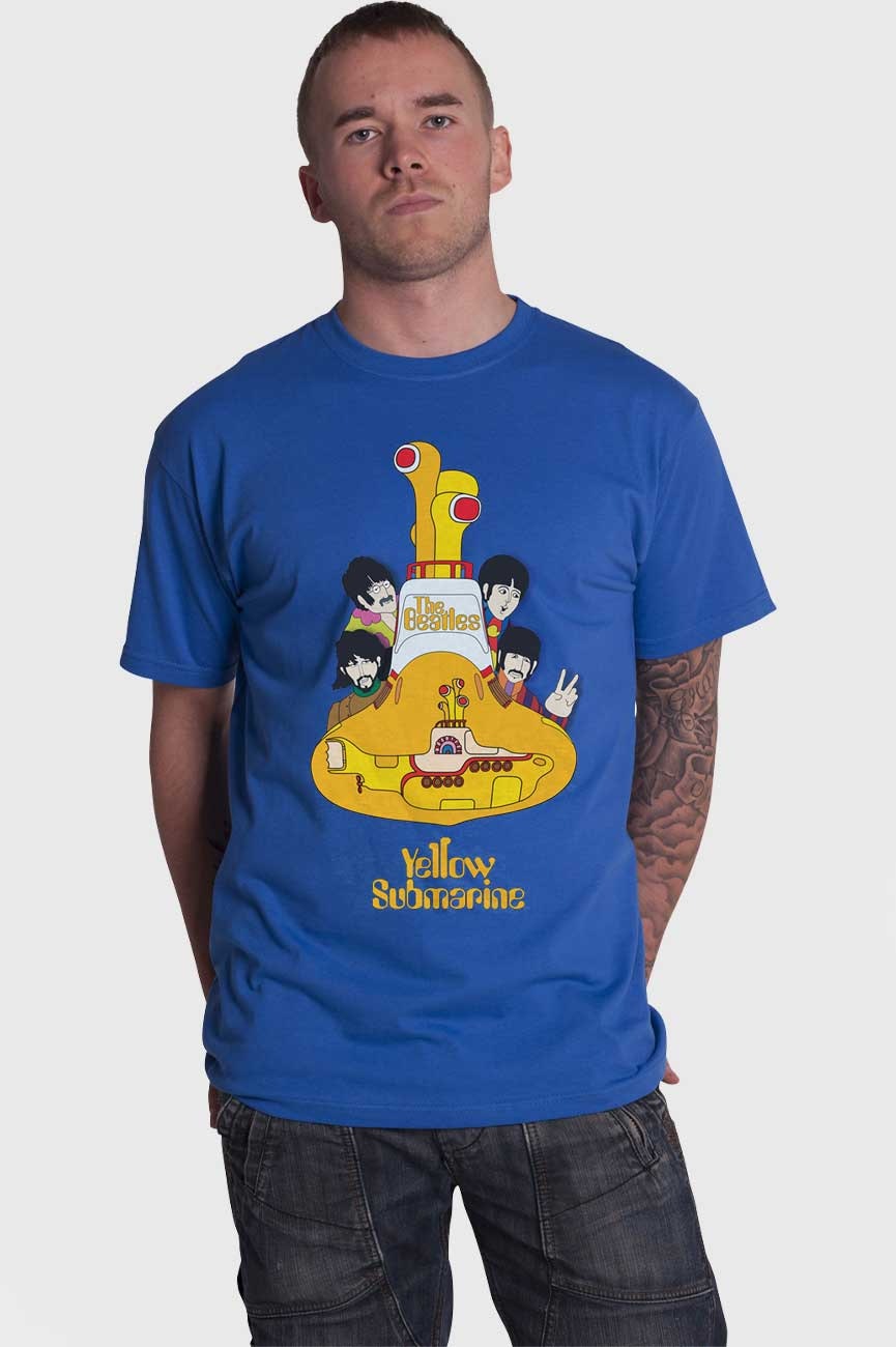 Paradiso Clothing Unisex Yellow The Beatles Submarine T Shirt - Xxl