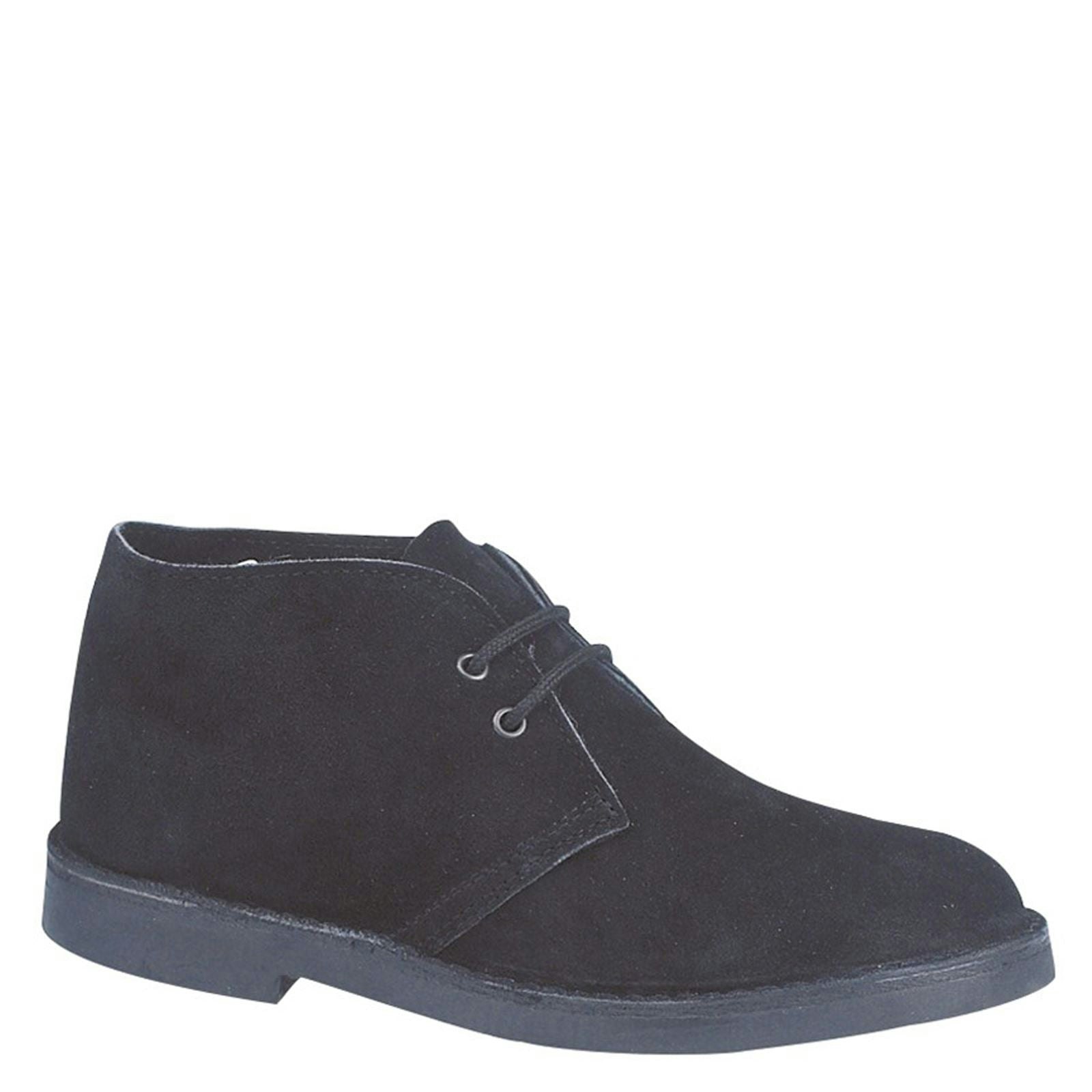 Roamers Men's Black M 467 Desert Boots - 11 Uk