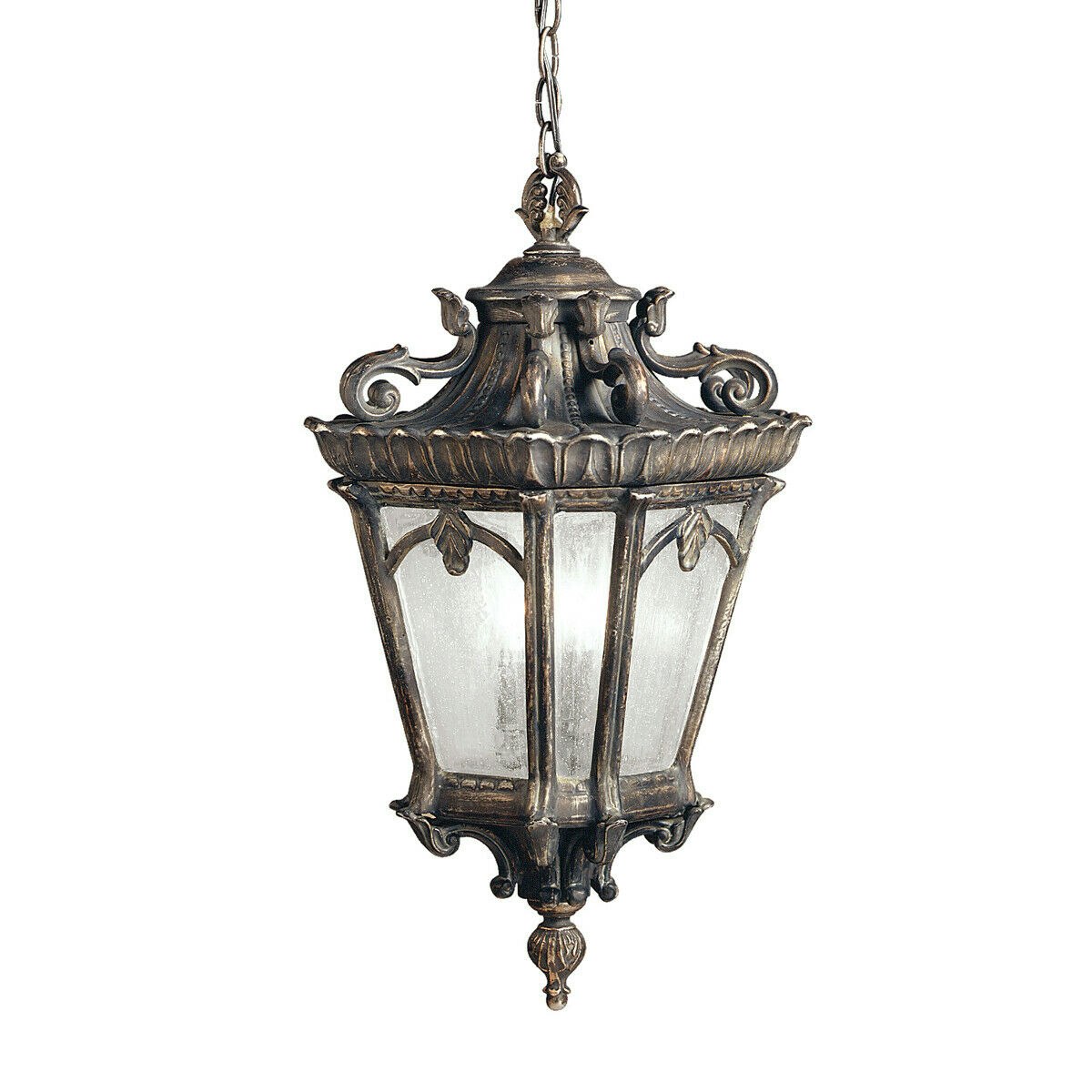 Loops Outdoor IP44 4 Bulb Chain Lantern Light Londonderry LED E27 100W