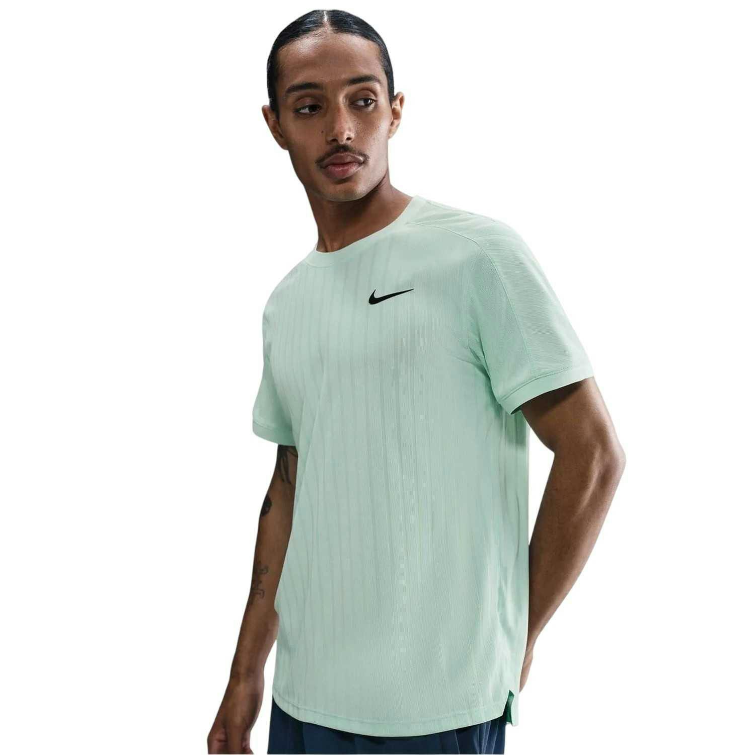 Nike Men's Green New York Grand Slam Dri-Fit T-Shirt - Mint - L - Mint - 100% Polyester