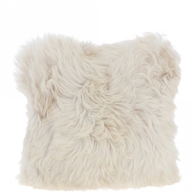 Rackhams Sheepskin Cushion - One Size - Lenen - Sheepskin