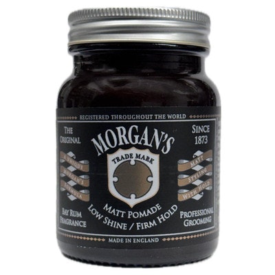Morgan's Bay Rum Matt Low Shine/Firm Hold Pomade 100g in Clear - Image 6