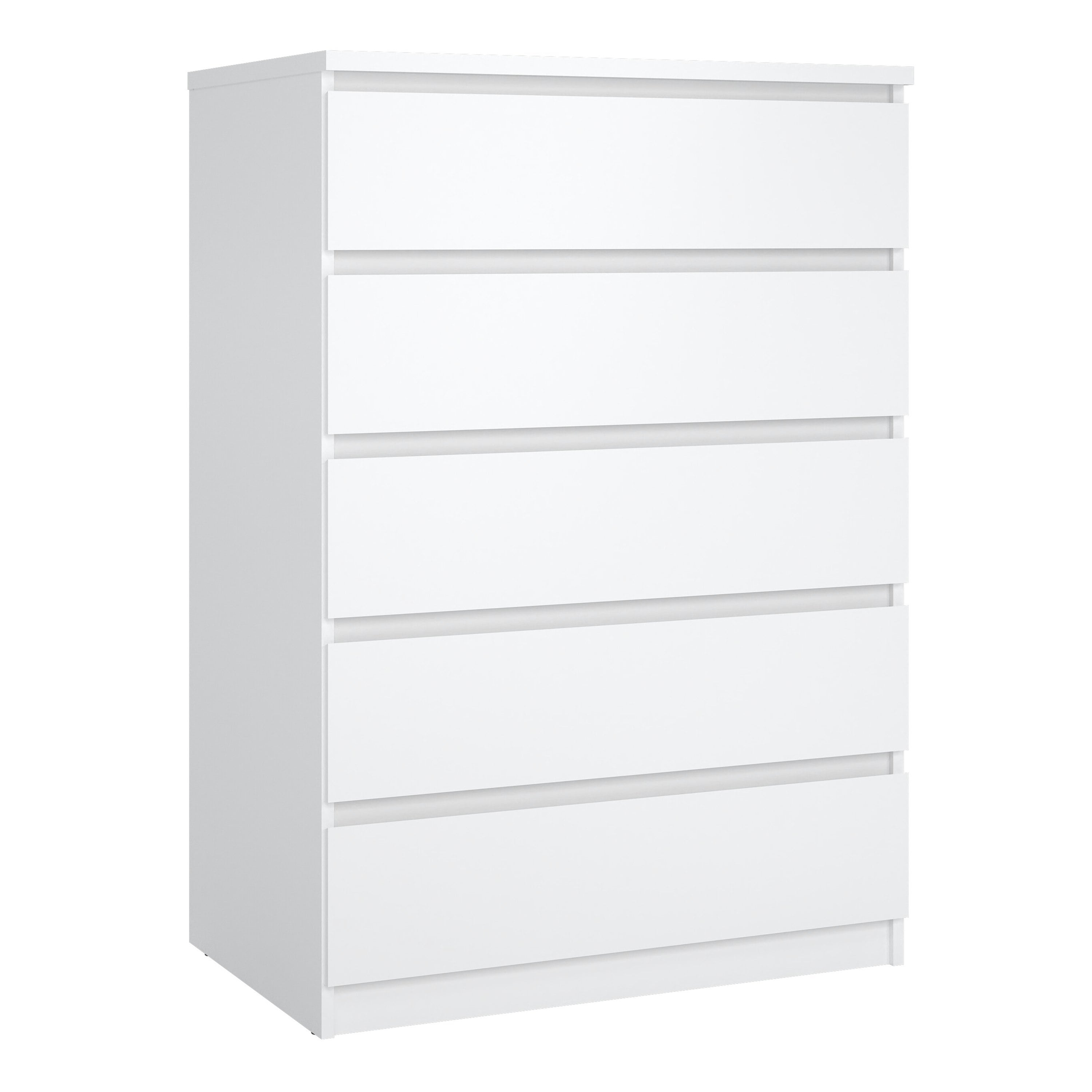 Indoor Furniture Group Naia 5 Drawer Chest - White High Gloss - Image 5