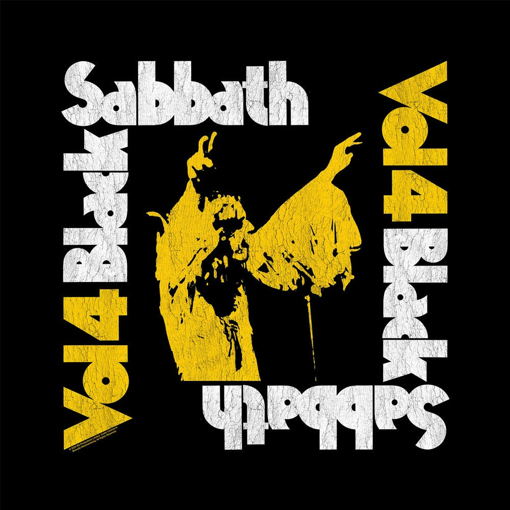 Paradiso Clothing Unisex Black Sabbath Vol 4 Bandana