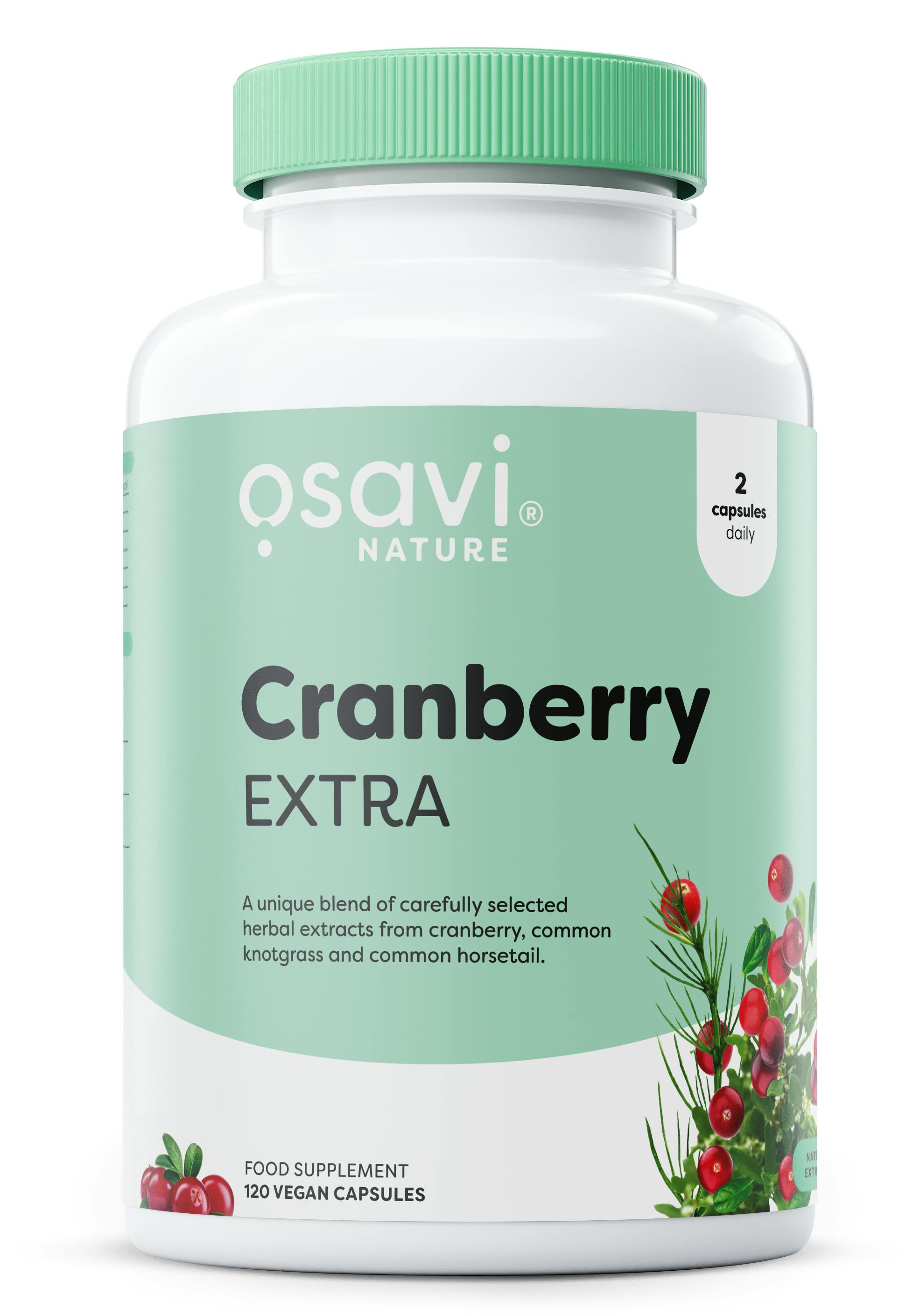 Osavi Cranberry Extra - 120 Vegan Caps - Image 5