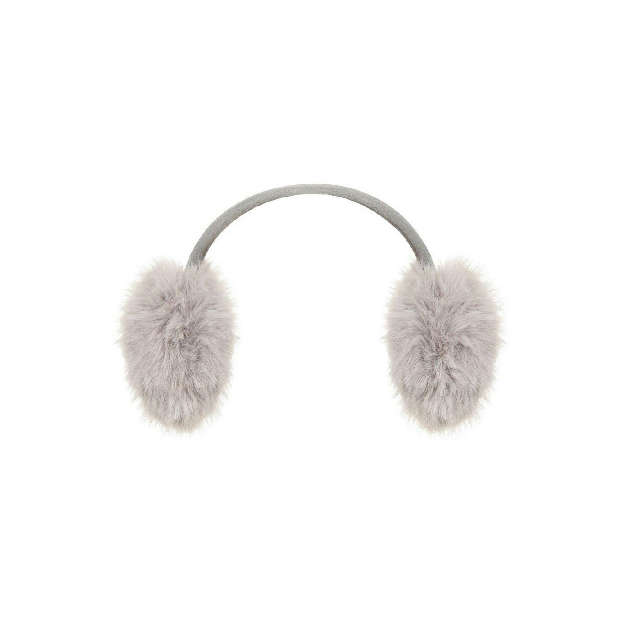 Mountain Warehouse Grey Faux Fur Earmuffs - One Size
