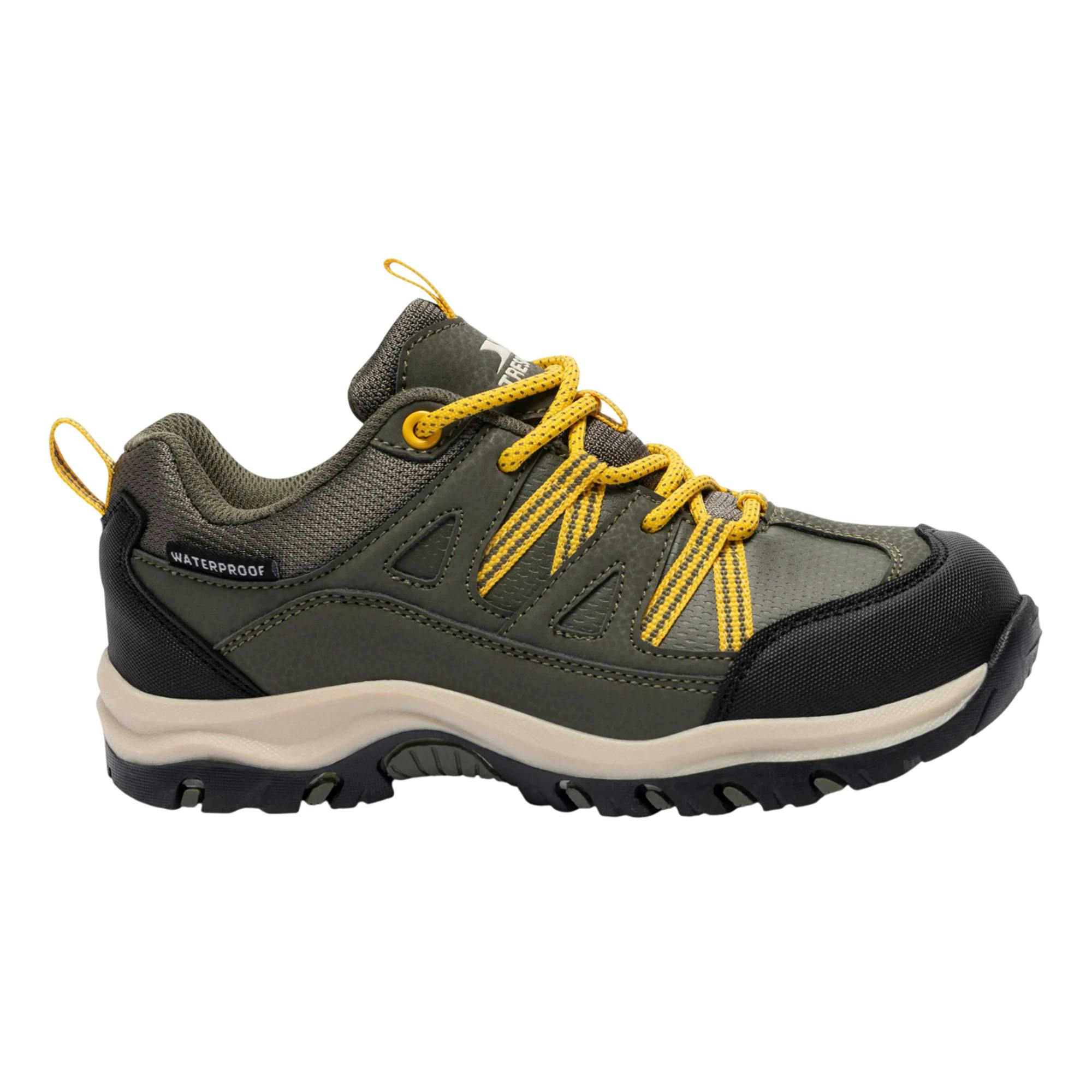 Trespass Green Childrens Gillon Ii Walking Shoes - Forest - 11 Uk Child - Forest - 50% Pu/25% Textile/25% Eva