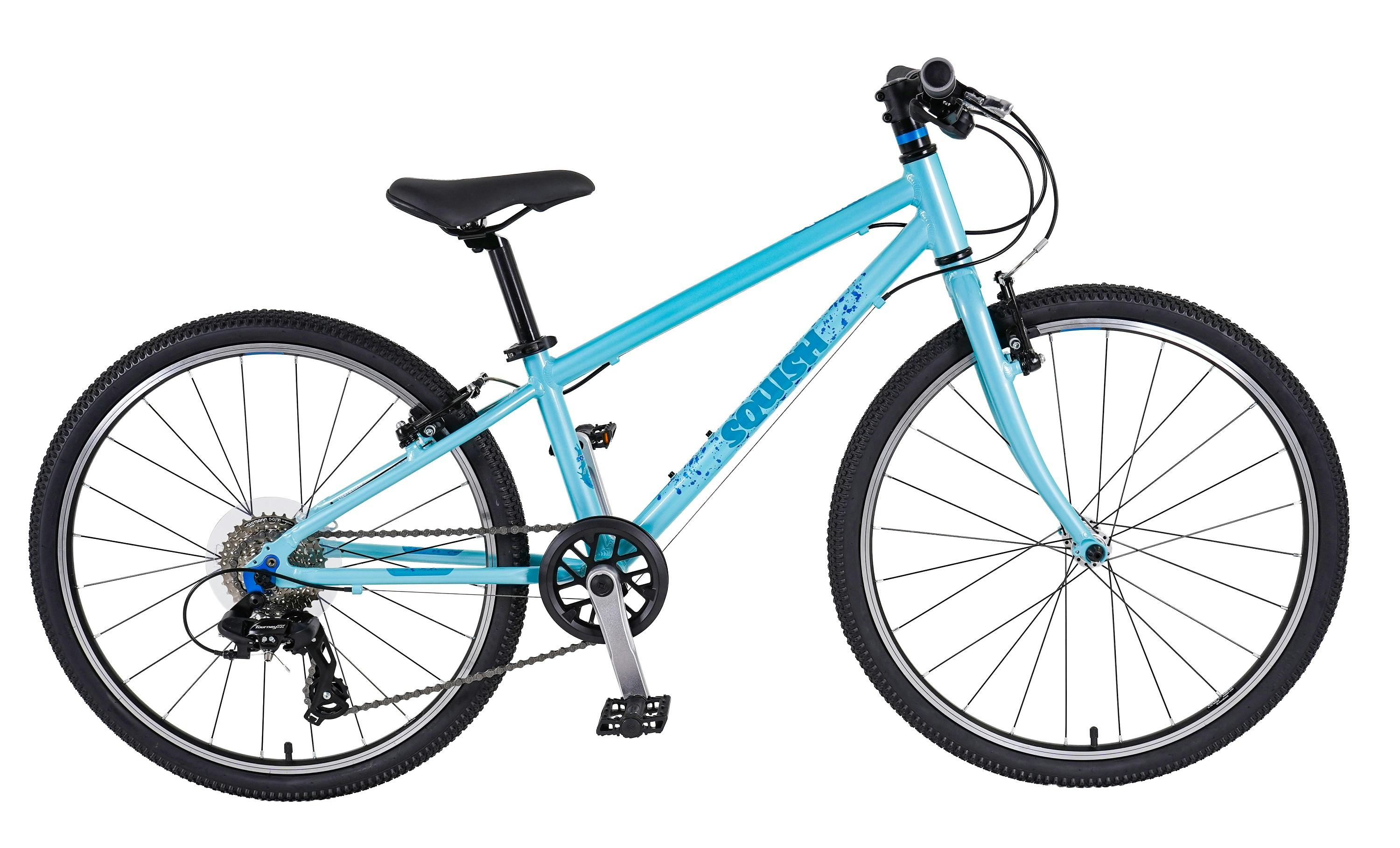 Squish Blue 24" Wheel Lightweight Hybrid Bike Mint