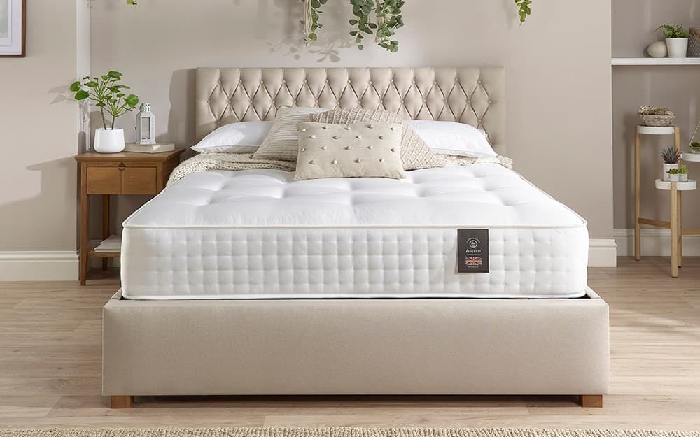 Rackhams Natural Cashmere And Silk 3000 Pocket Mattress - Double