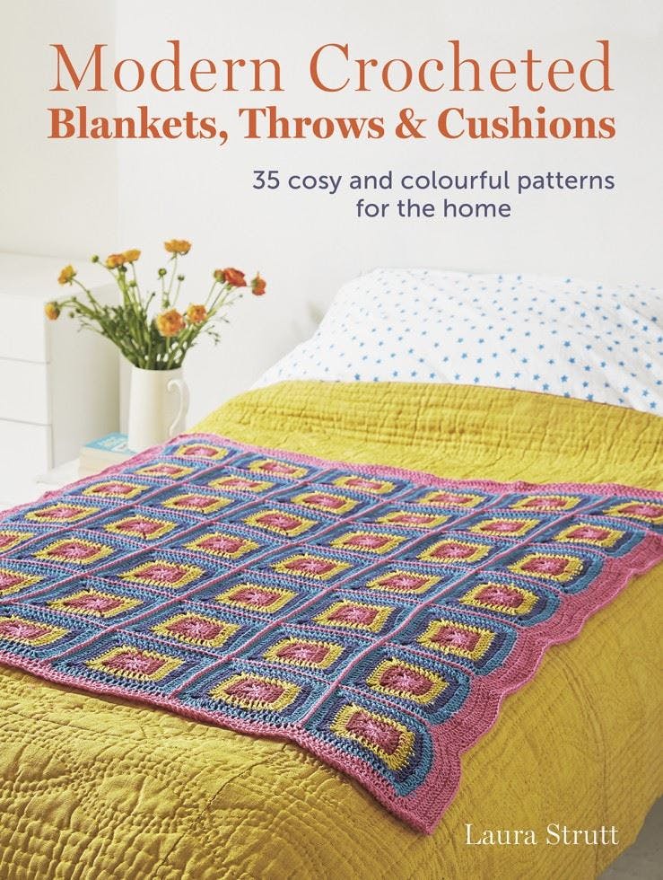 Modern Crocheted Blankets, Throws and Cushions: 35 Cosy and Colourful Patterns - Image 11