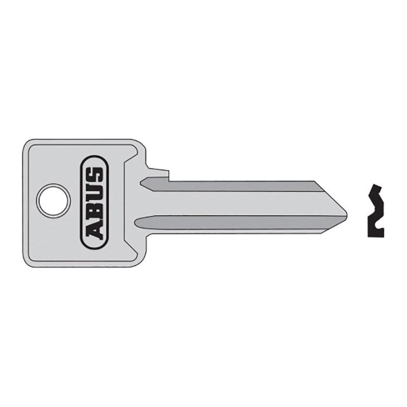  - Abus Mechanical 85 Series Key Blanks Multi Colour (85/30 30mm Right Hand Key Blank) - Image 3
