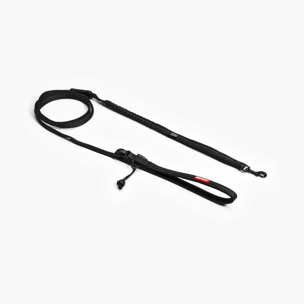 Ezydog Black Road Runner Dog Lead In - 2.1M Lite