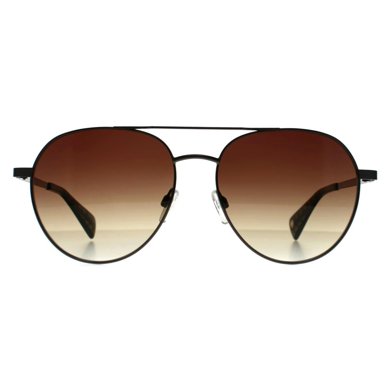 Ted Baker Dark/Brown Sunglasses Tb1682 Konrad 900 Gunmetal Gradient