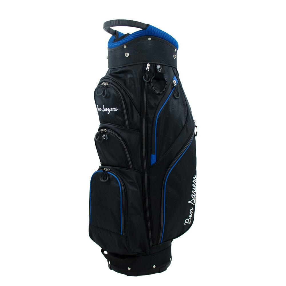 Ben Sayers Black/Blue 2025 Dlx Cart Bag