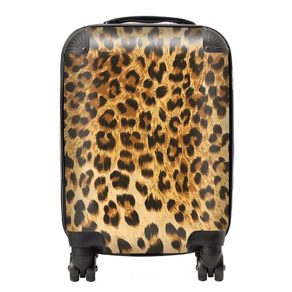 Warren Reed Wild Animal Pattern Suitcase - Small