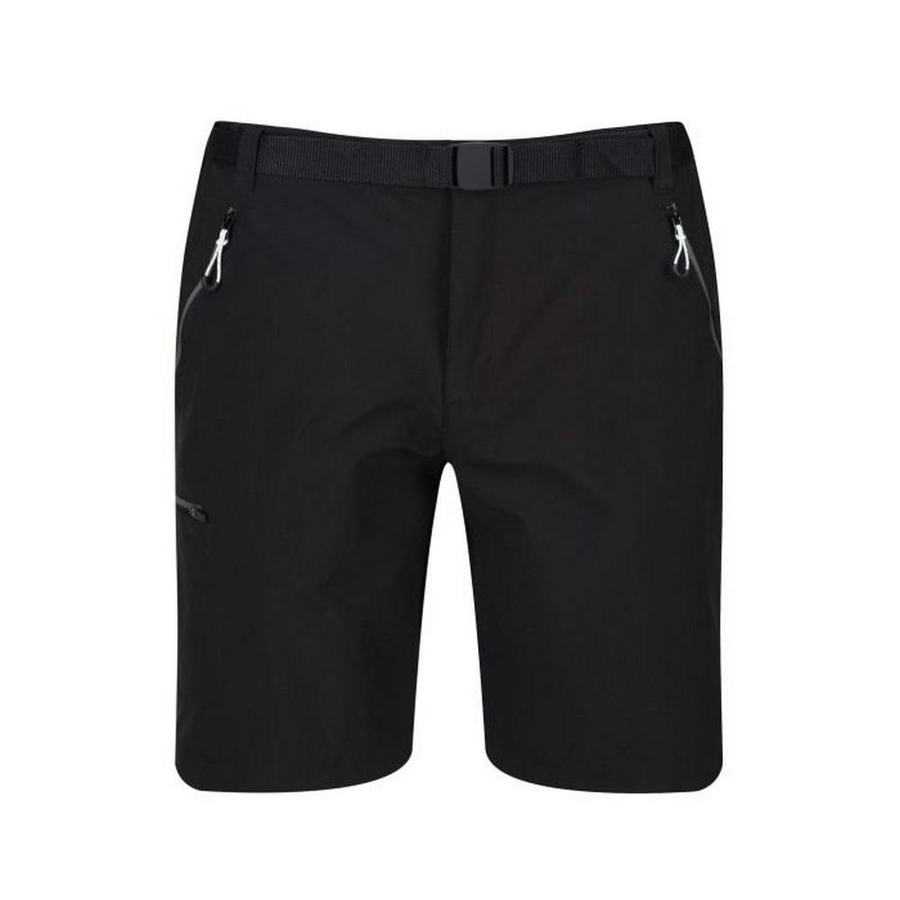 Regatta Men's Black Xert Iii Stretch Shorts - 38" - 90% Polyamide/10% Elastane