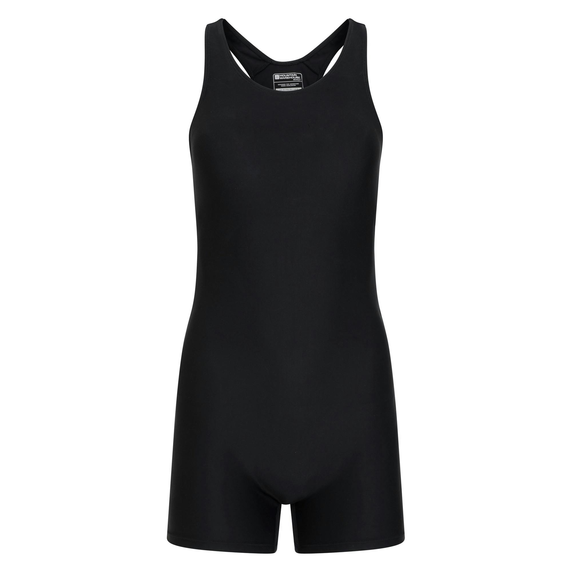 Mountain Warehouse Women's Black Shorty Legsuit - 12 Uk