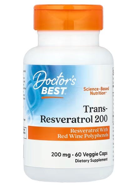 Doctor's Best Trans-Resveratrol With Resvinol-25, 60 Vcaps - 200Mg - Image 6