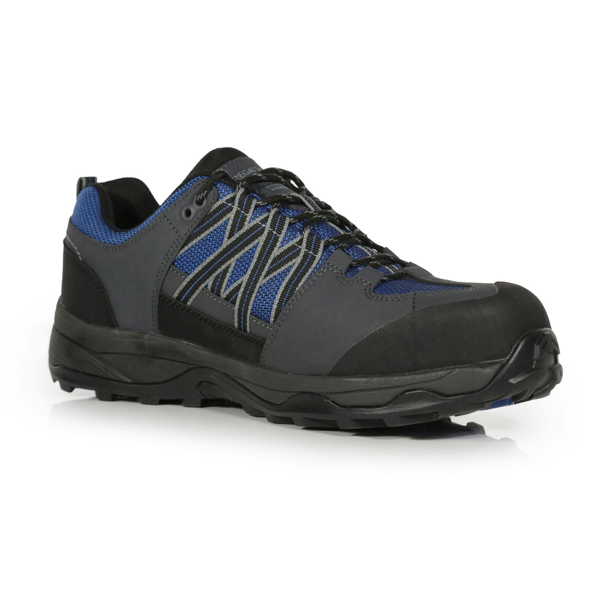 Regatta Men's Blue Professional Safety Trainers - Oxford /Briar - 7 Uk - Oxford /Briar - 48% Polyester/47% Polyurathane/5% Rubber