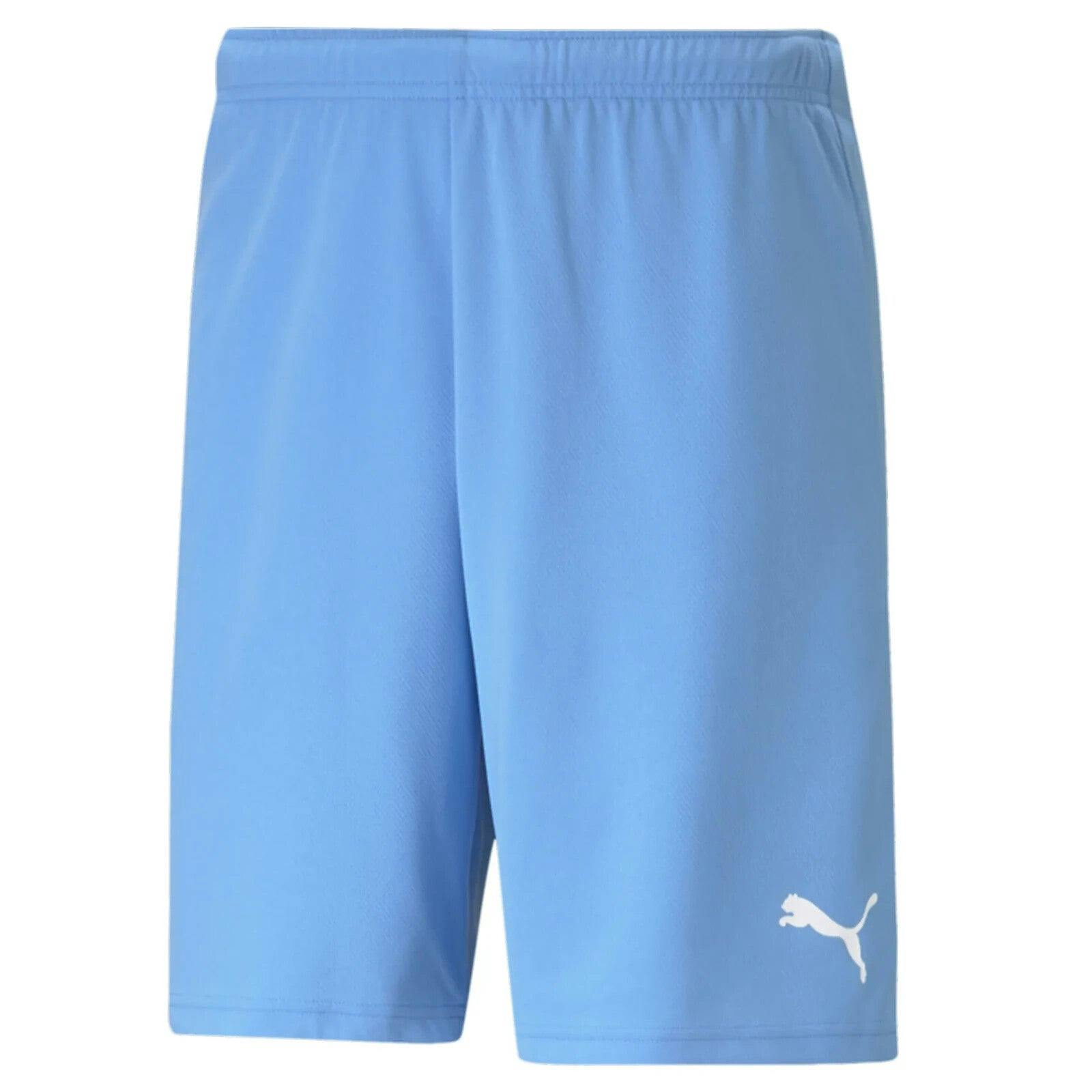 Puma Men's Sky Blue Teamrise Shorts Football Drycell 704942 - M