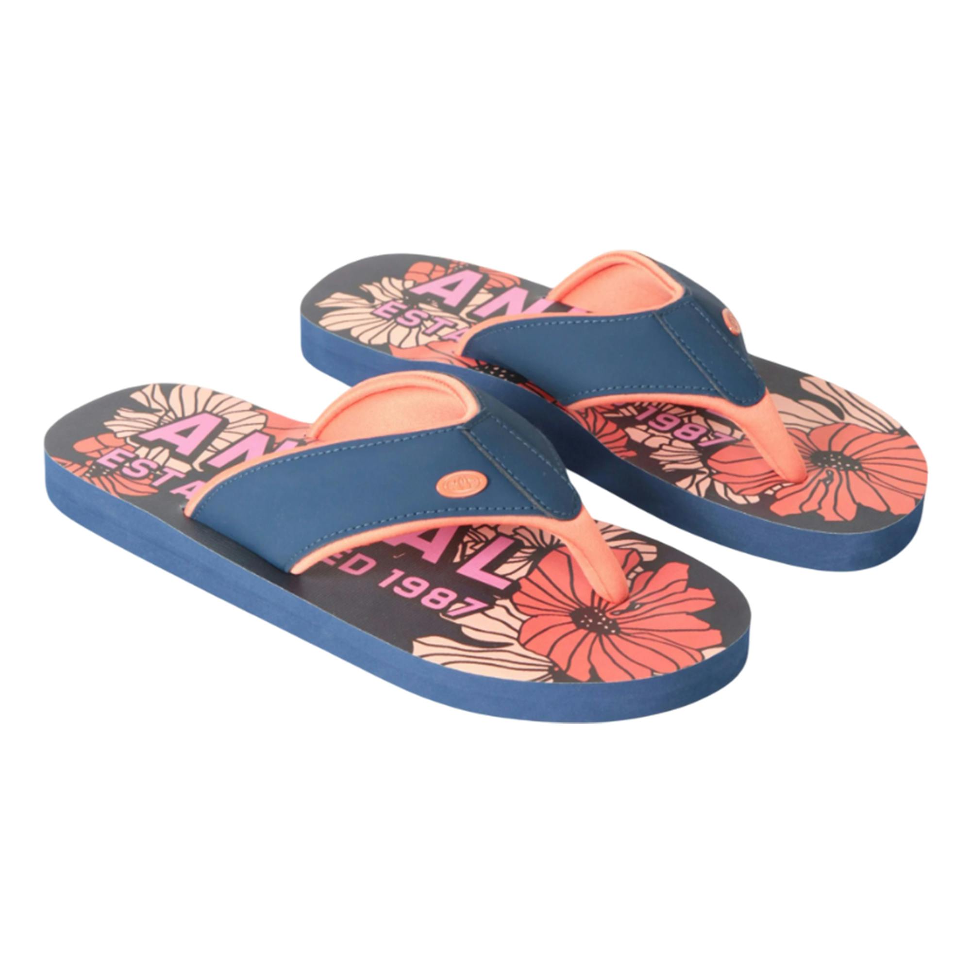 Animal Women's Coral Swish Flip Flops - 6 Uk - 100% Mixed