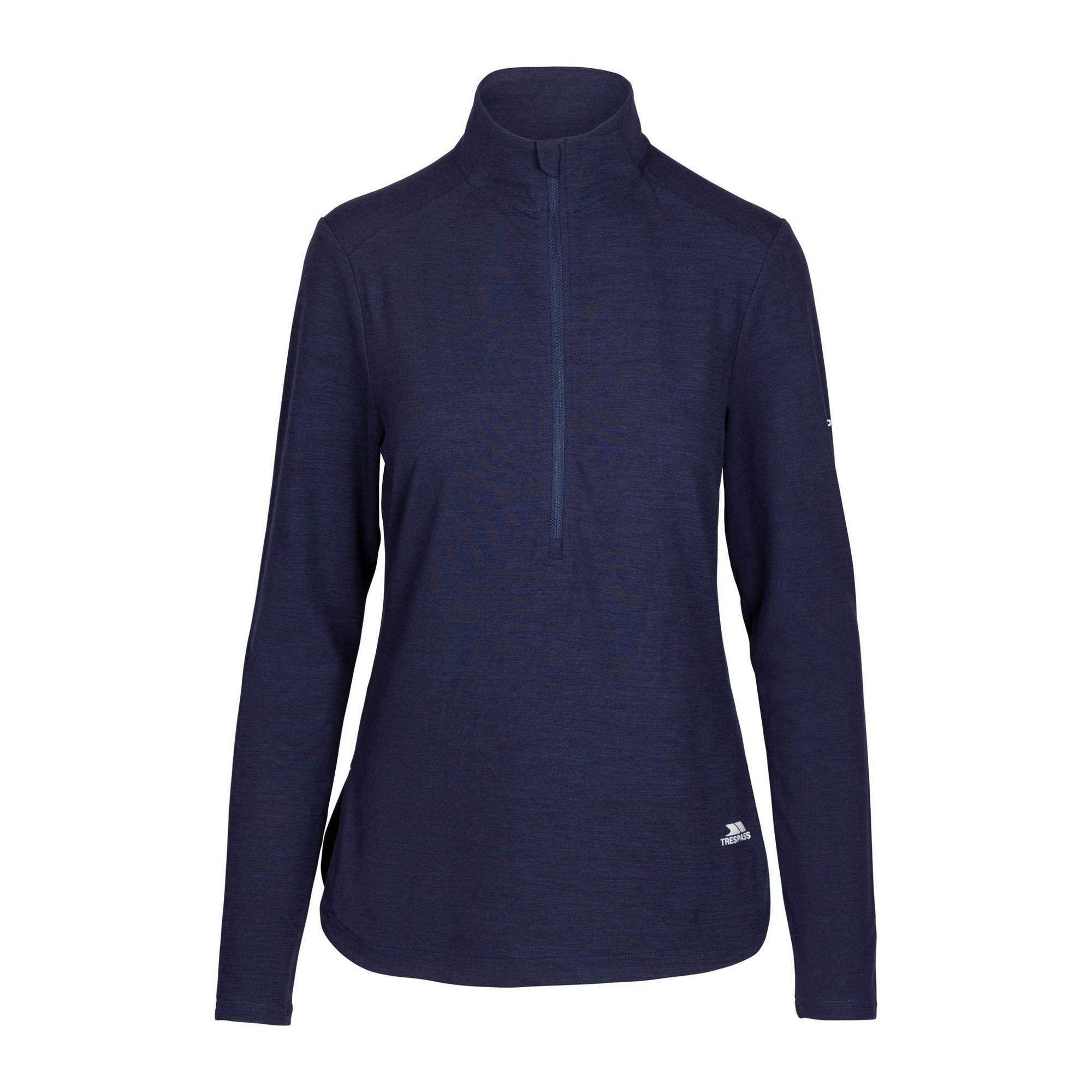 Trespass Women's / Kansas Active Top - Navy Marl - Navy Marl - M - 88% Polyester/12% Elastane