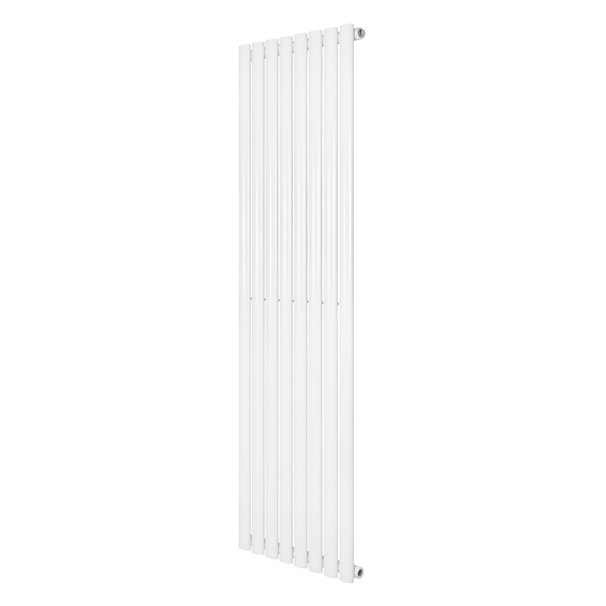 Monstershop White Oval Single Column Radiator - 1600 X 480Mm