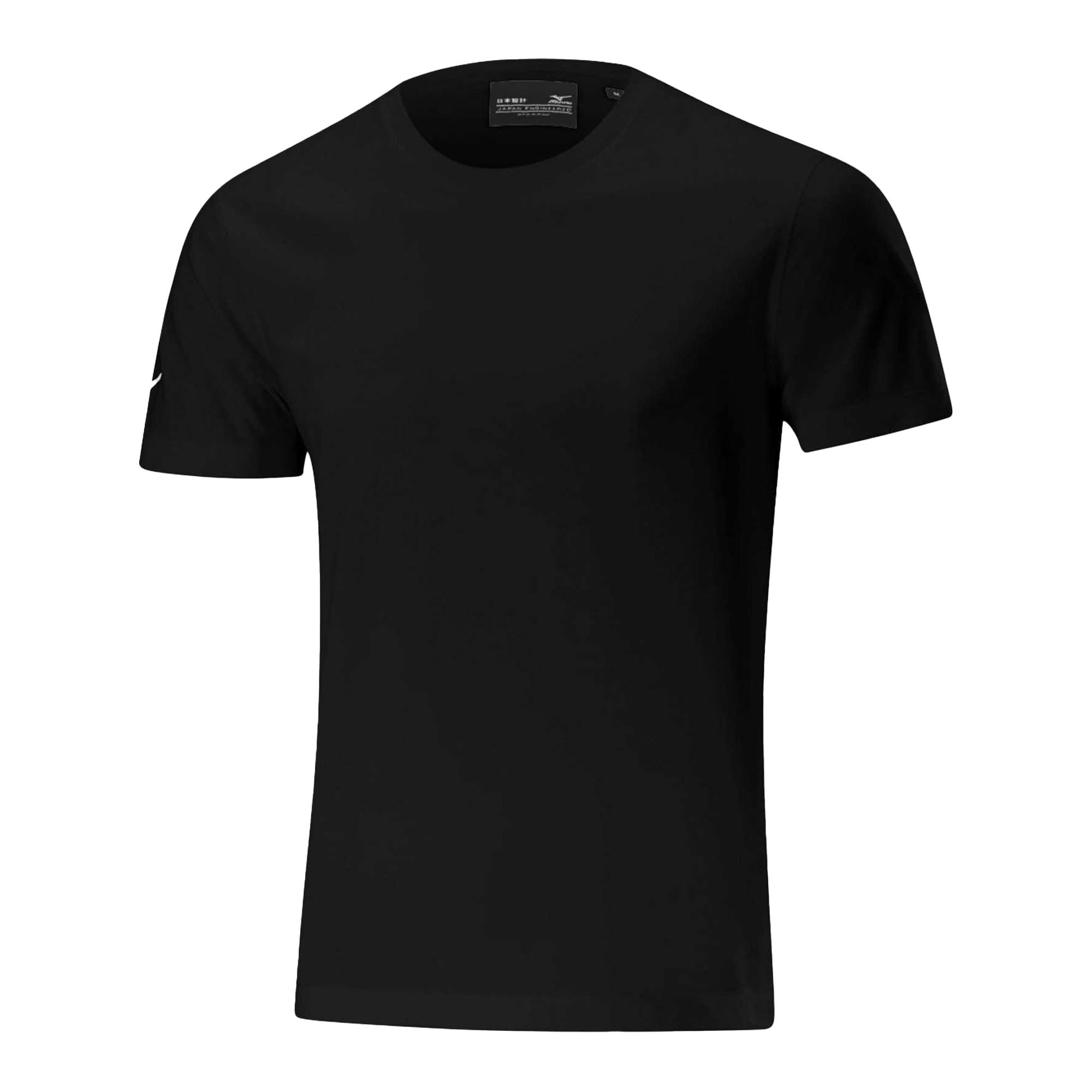 Mizuno Men's Black Shizuoka Free Time T-Shirt - Xl - 100% Mixed