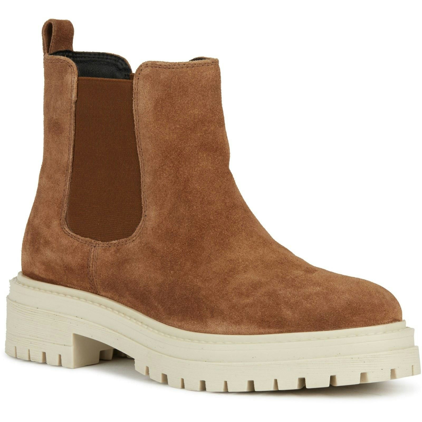 Geox Women's Brown D Iridea B Ankle Boots - Size 6