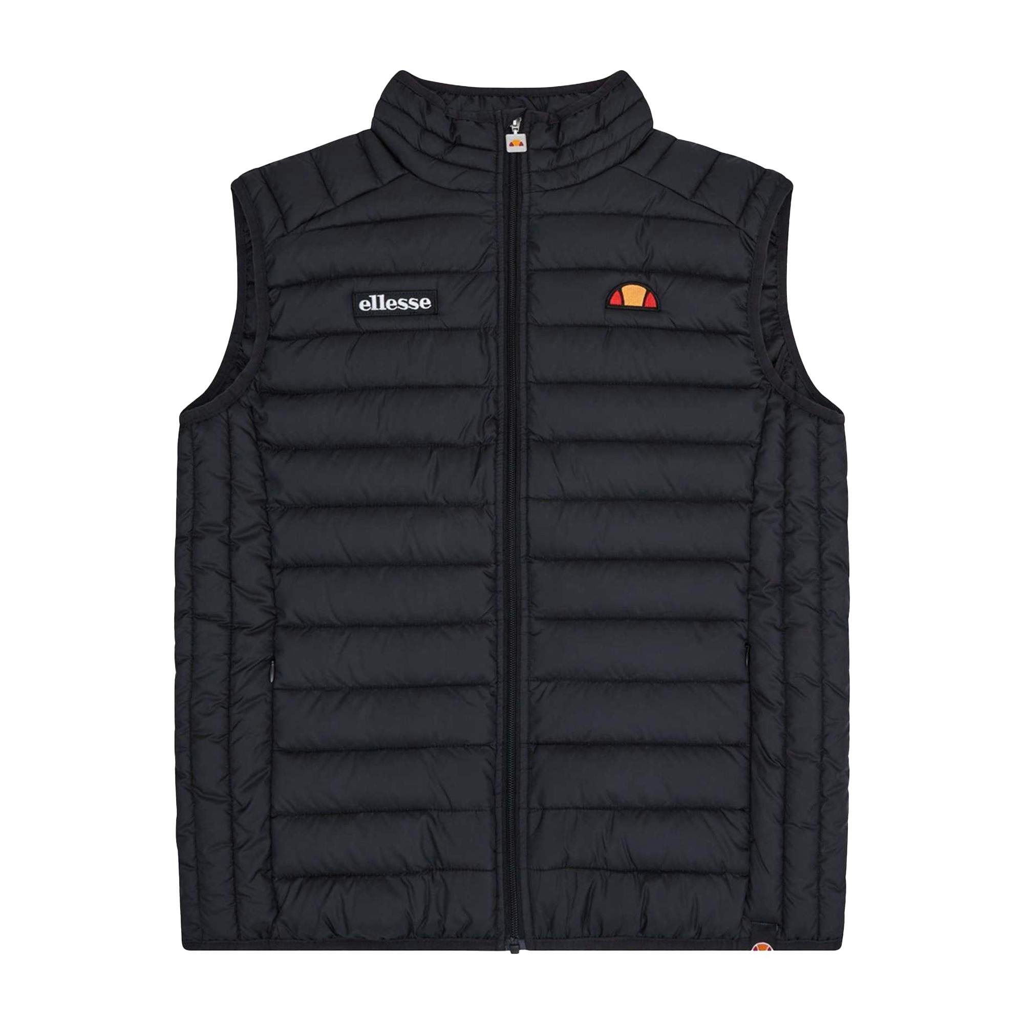 Ellesse Men's Black Bardy Gilet - S - 100% Micropoly