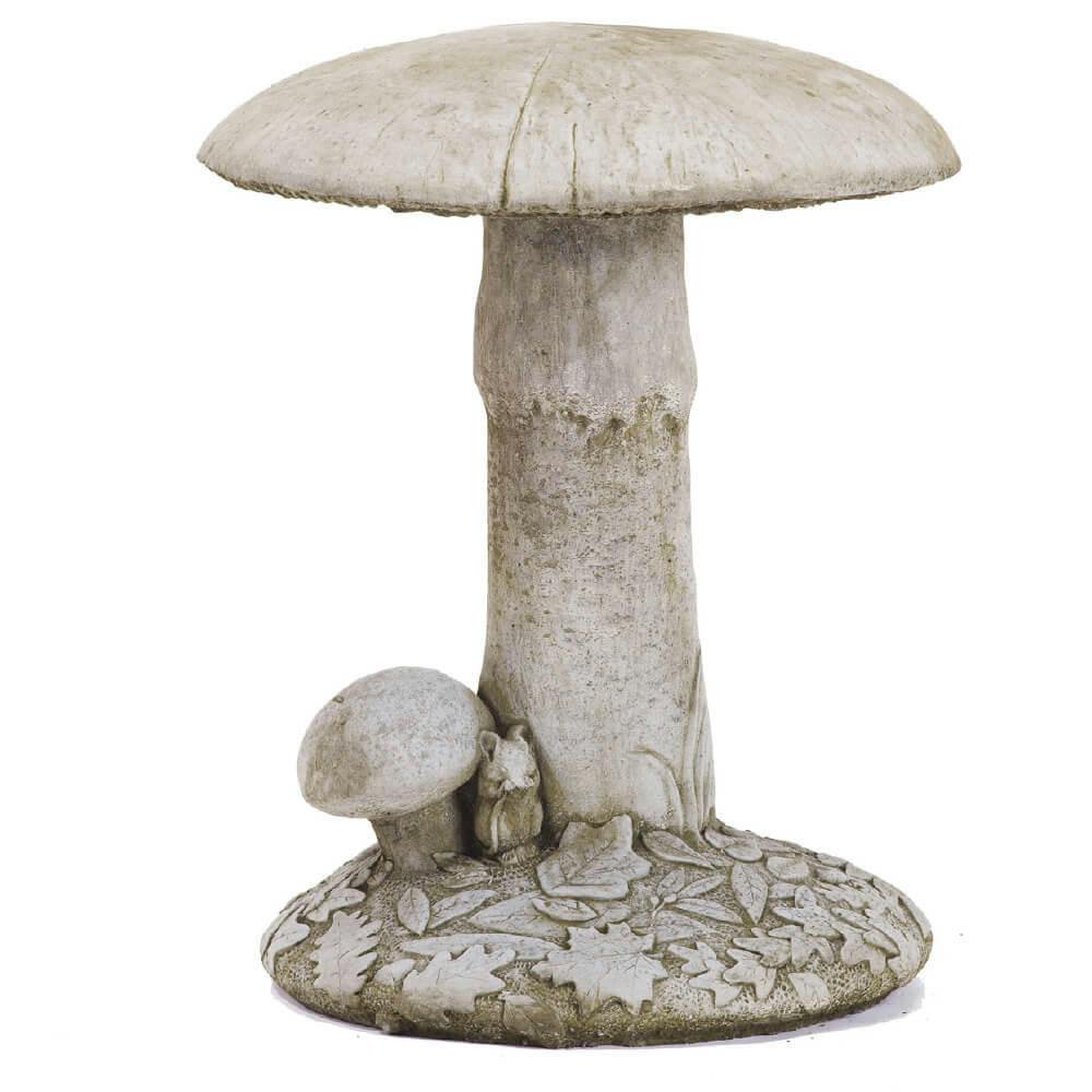 Osn Adorable Big Mushrooms Stonecast Statue Garden Ornament