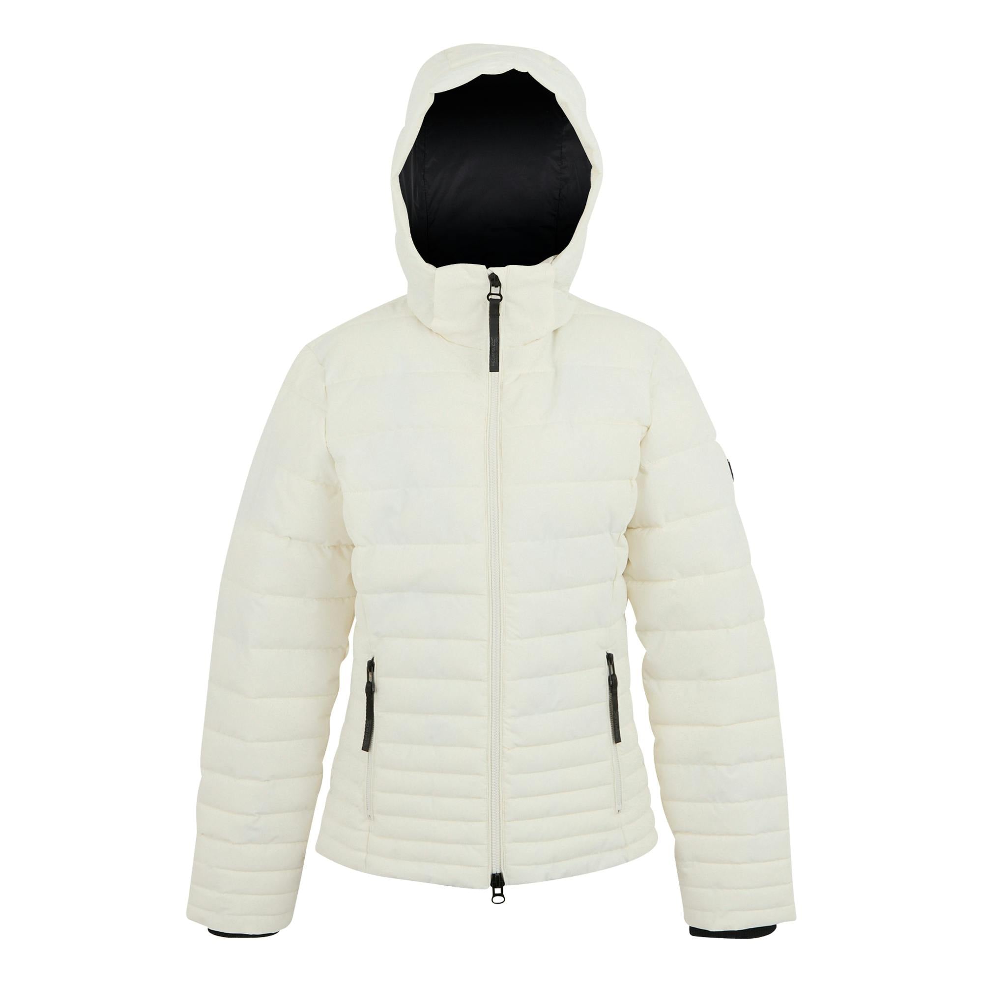 Regatta Women's White Kelane Padded Jacket - Stone - Stone - 16 Uk - 100% Polyester