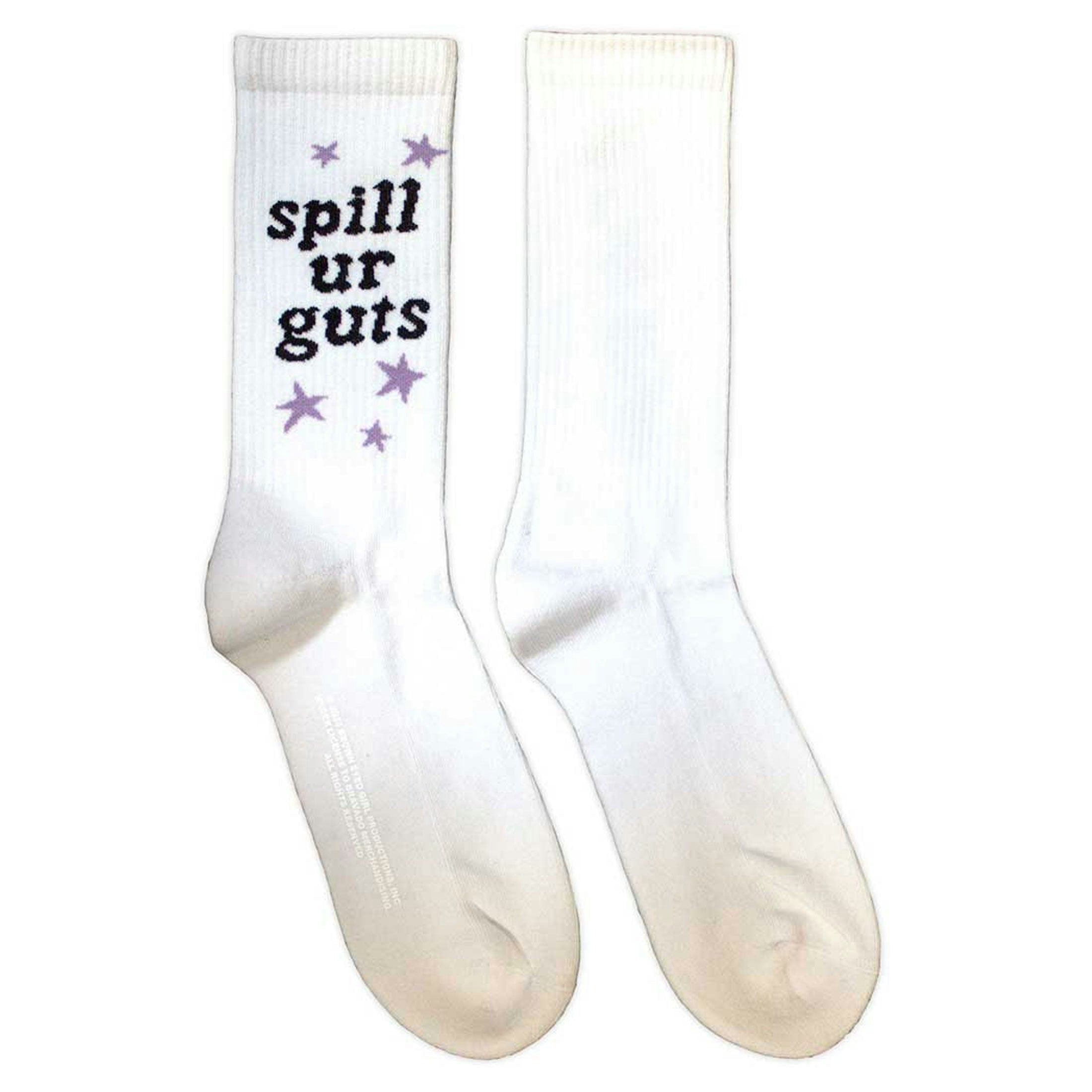 Paradiso Clothing Olivia Rodrigo Spill Your Guts Terry Socks