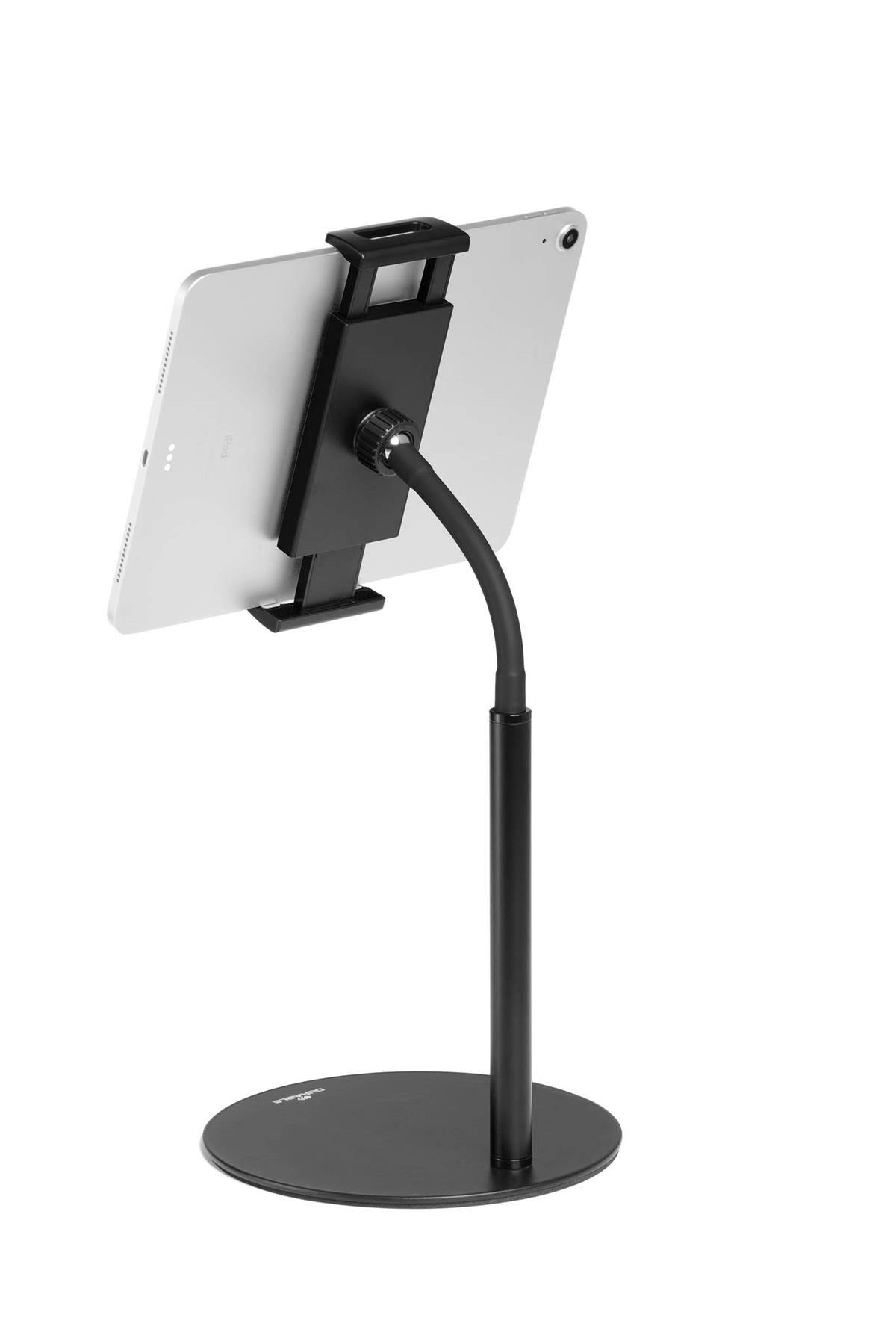 Durable Black Twist 360 Gooseneck Tablet And Phone Holder Ipad Desk Stand |