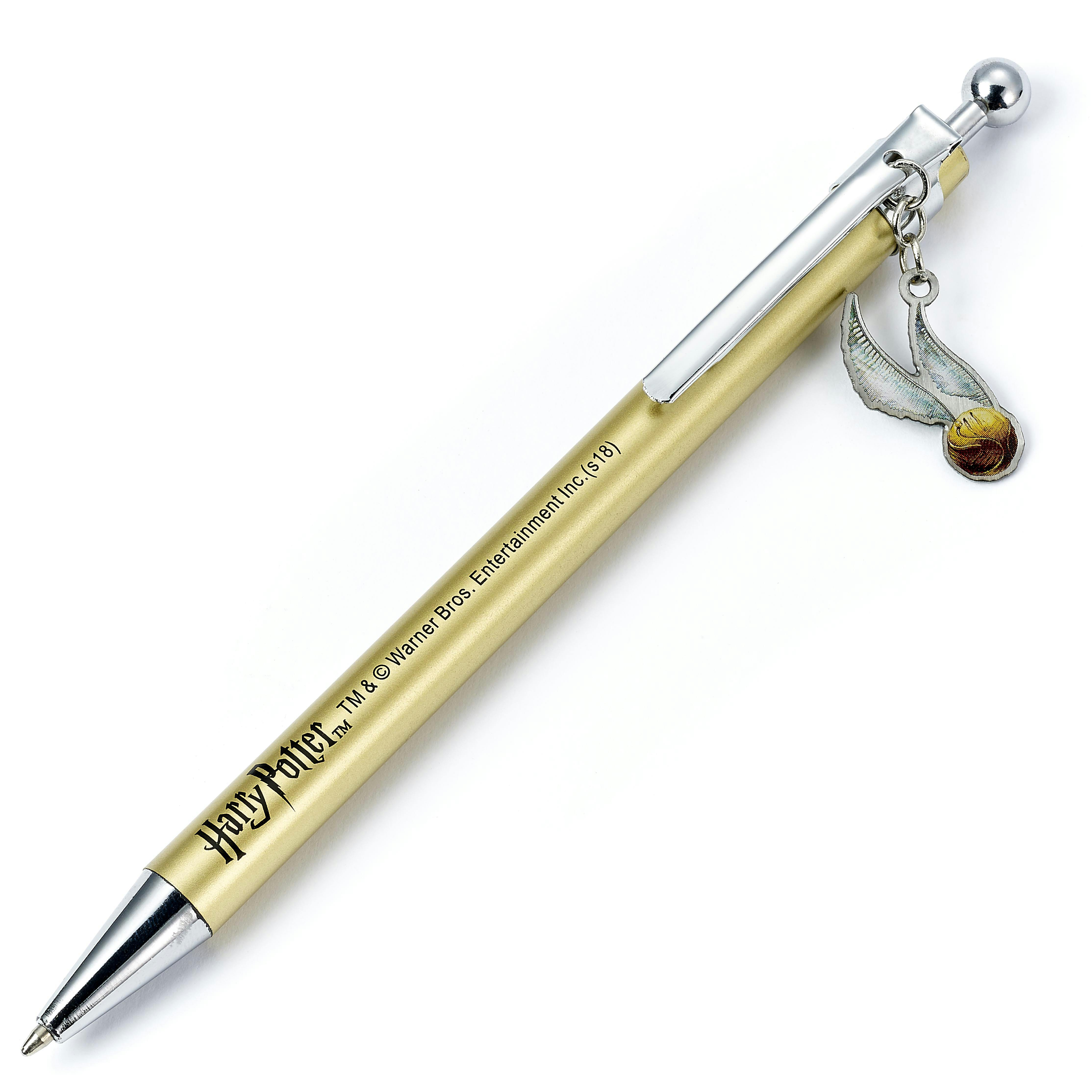 The Carat Shop Golden Harry Potter Snitch Pen