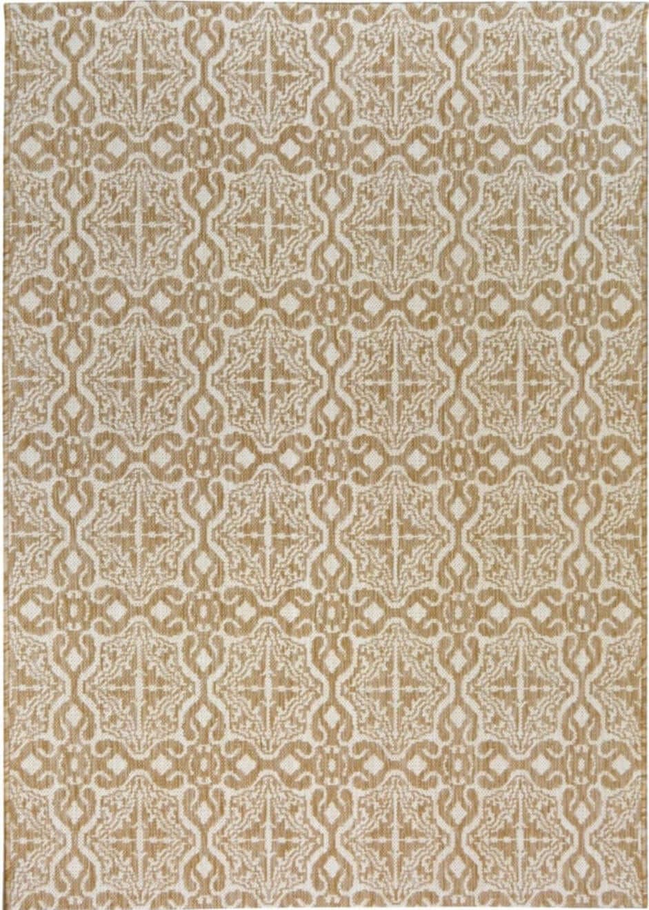 Rackhams Beige County Victorian Indoor & Outdoor Rug - 160X230 Cm