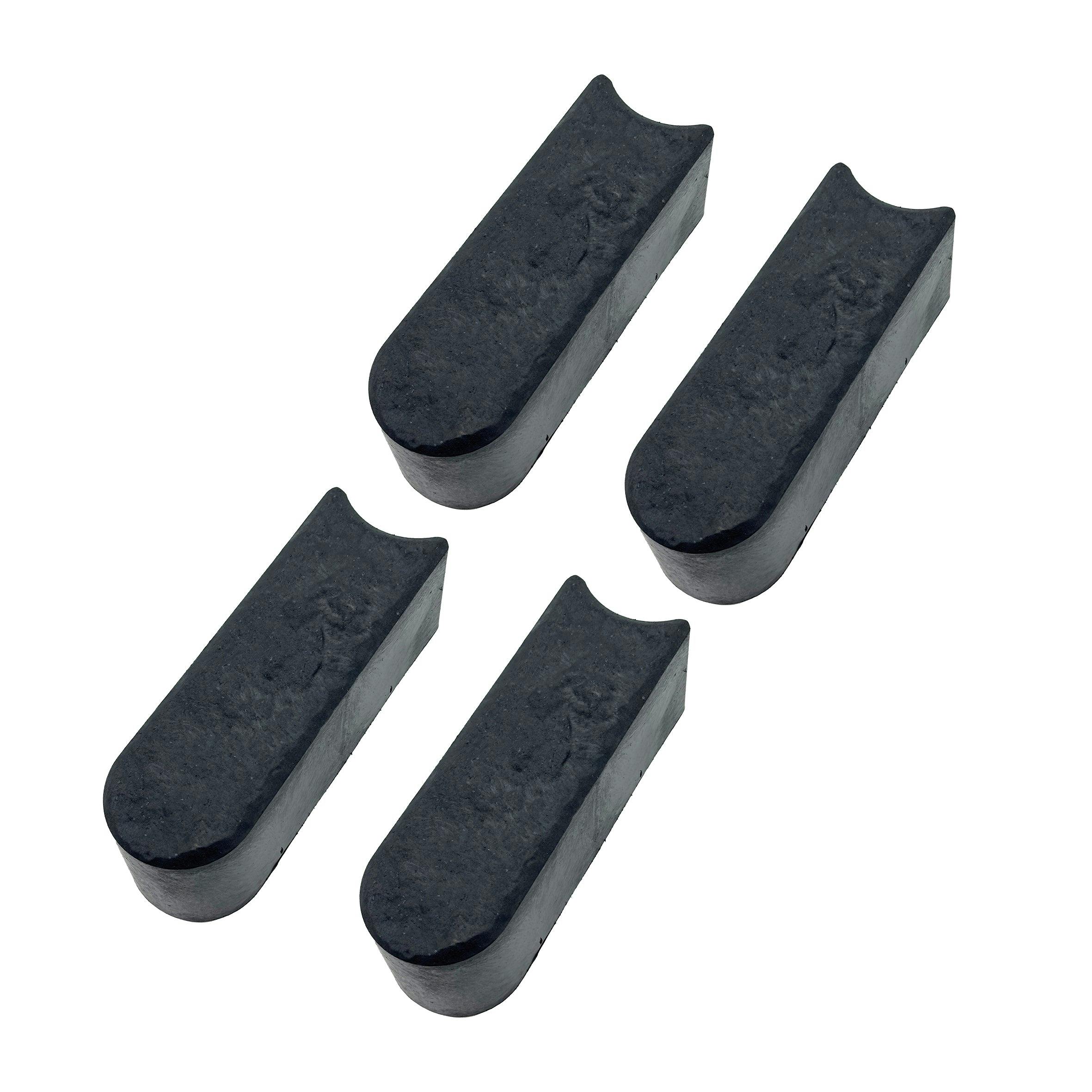 Rackhams Garden Edging Stomp Edge Border - Graphite - Pack Of 4