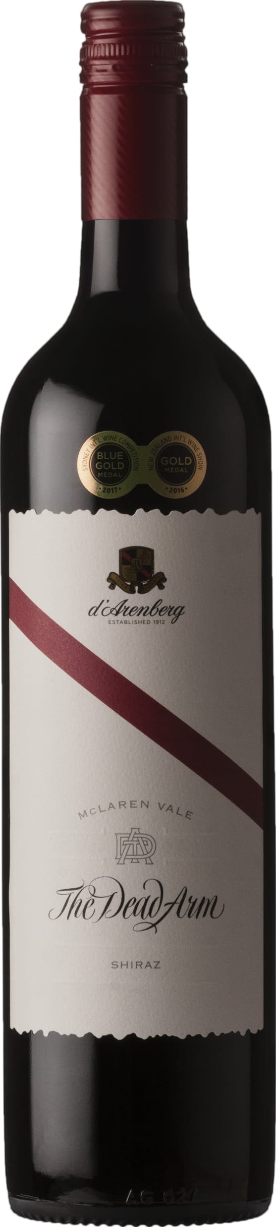 Various Wine Red/Dark/Black D Arenberg The Dead Arm Shiraz 2019 75Cl - Pack Of 6