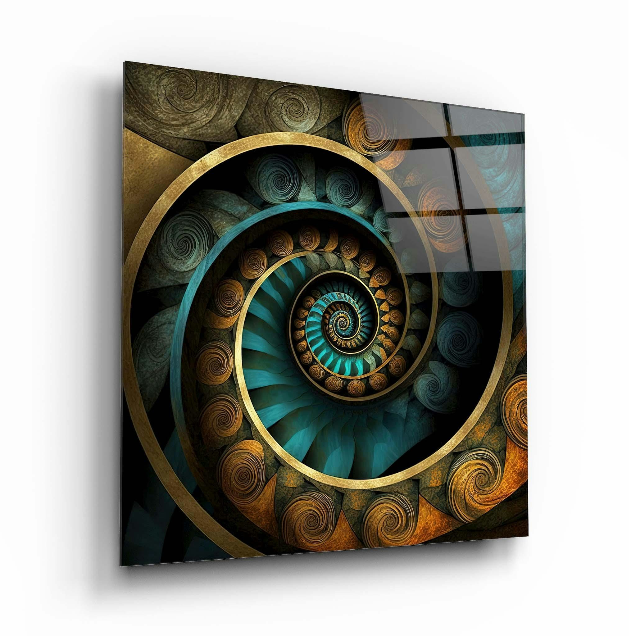 Artchi Abstract Glass Wall Art 3 - 60X60cm - Tempered Glass (4 Mm)